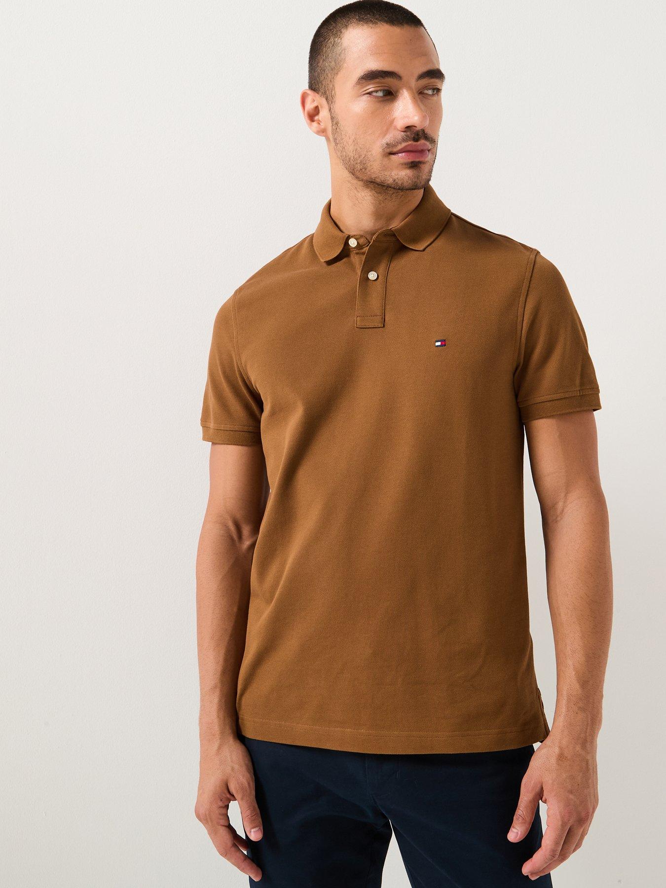 Tommy Hilfiger 1985 Regular Fit Polo Shirt - Dark Khaki