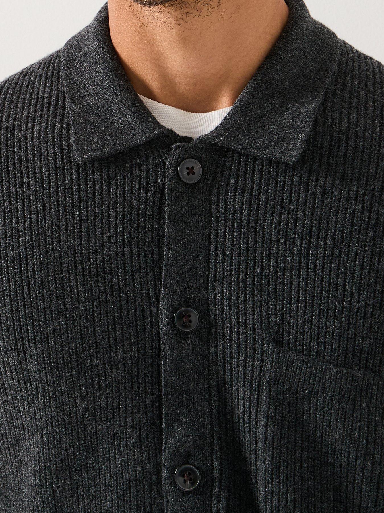 tommy-hilfiger-fisherman-rib-knitted-cardigan-dark-greyoutfit