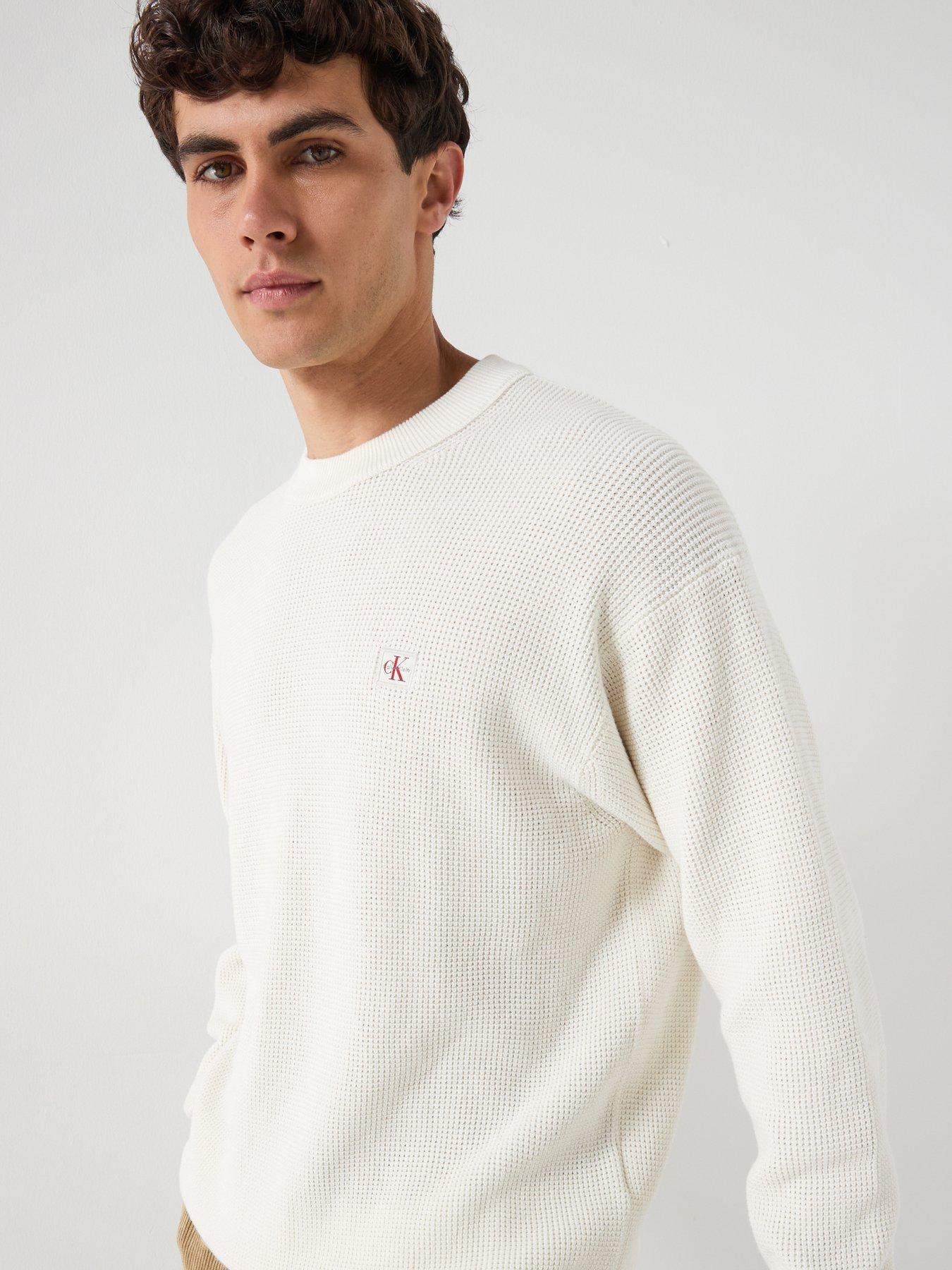 calvin-klein-jeans-cotton-waffle-knitted-jumper-creamdetail