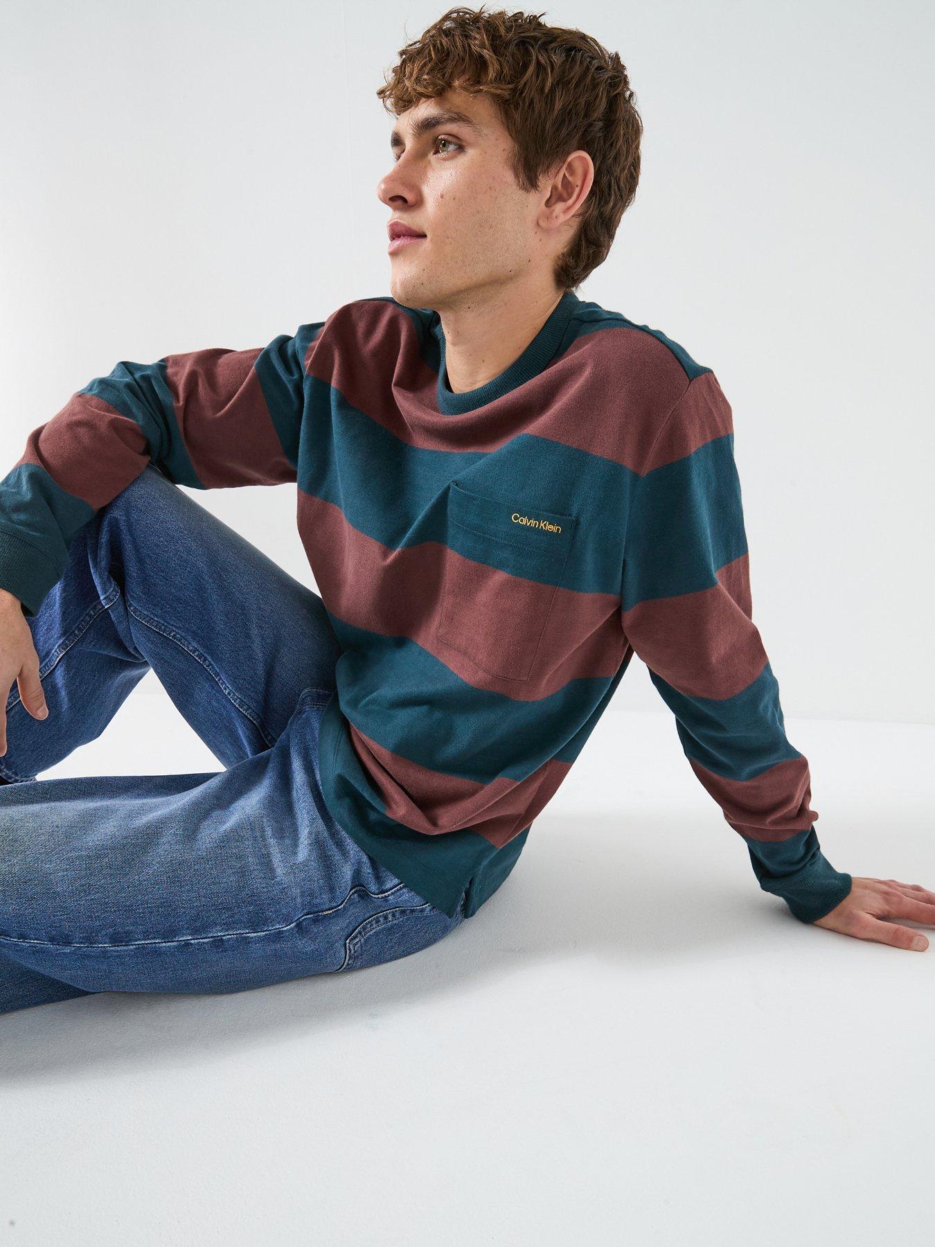 calvin-klein-jeans-sueded-stripe-pocket-long-sleeve-t-shirt-redoutfit
