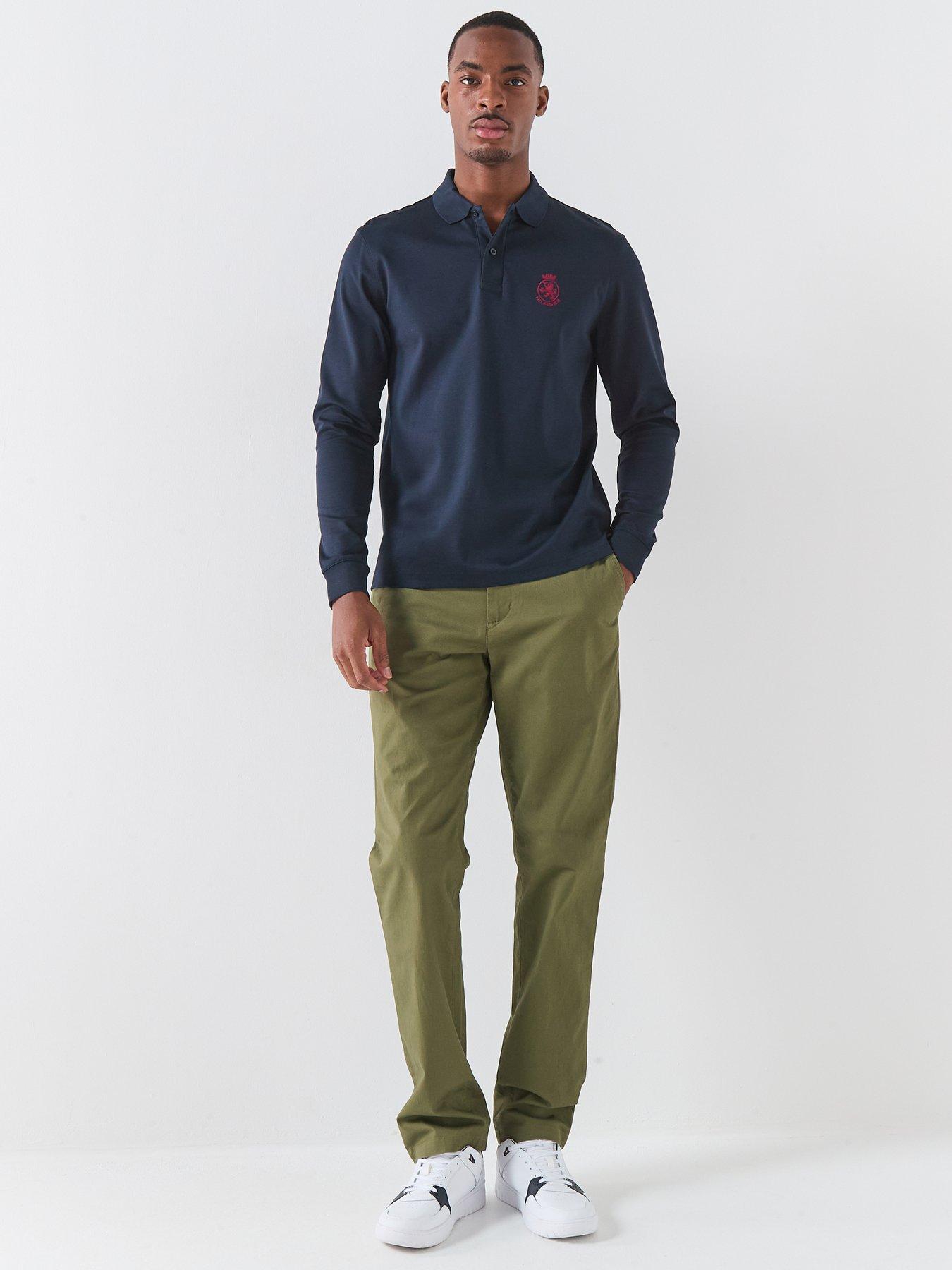 tommy-hilfiger-crest-logo-interlock-long-sleeve-polo-shirt-navyback