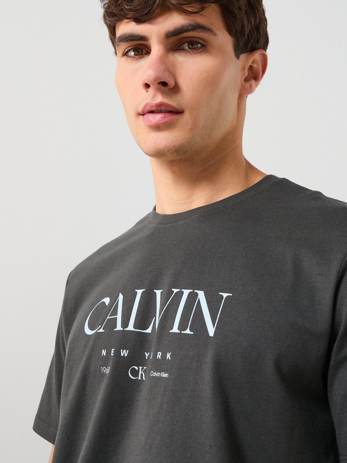 Image 4 of 4 of Calvin Klein 20S Graphic T-Shirt - Black