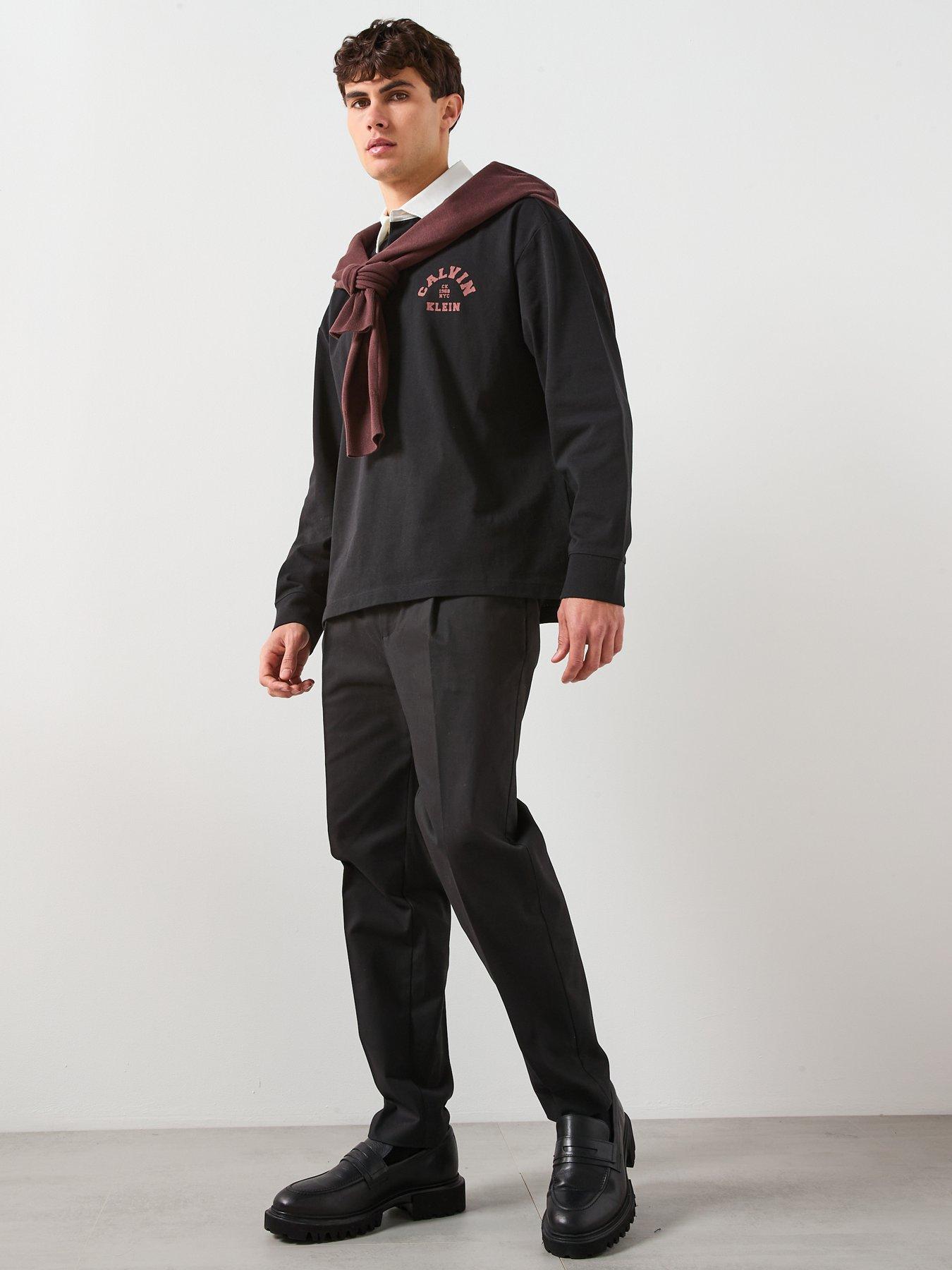 calvin-klein-classic-tapered-pleated-sateen-chinos-blackback