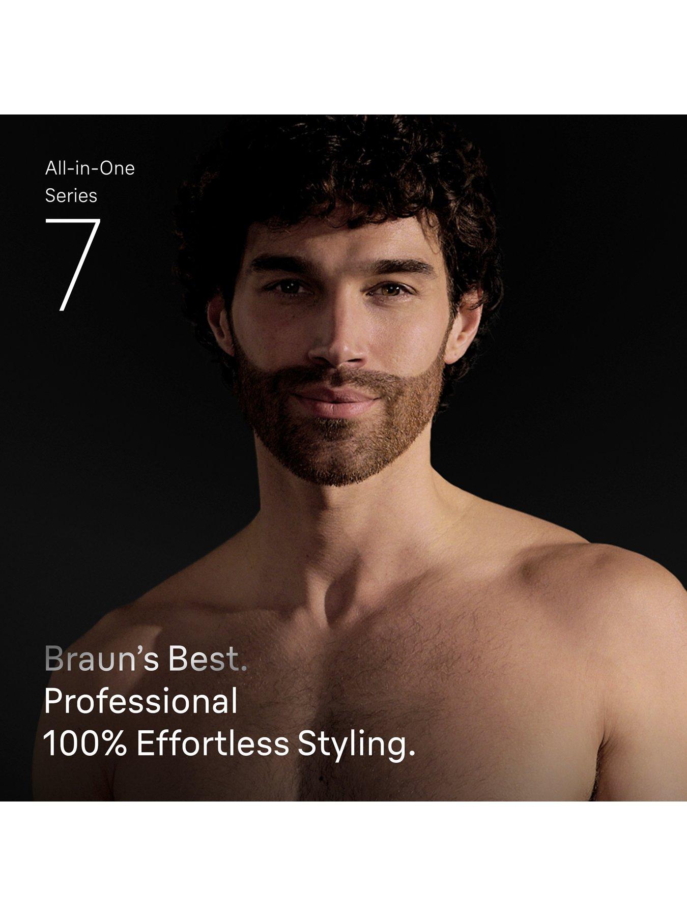Image 7 of 8 of Braun All-in-One Series 7, 15in1 Grooming Kit, ProBlade, AutoSense, AIO7580 -&nbsp;Blue