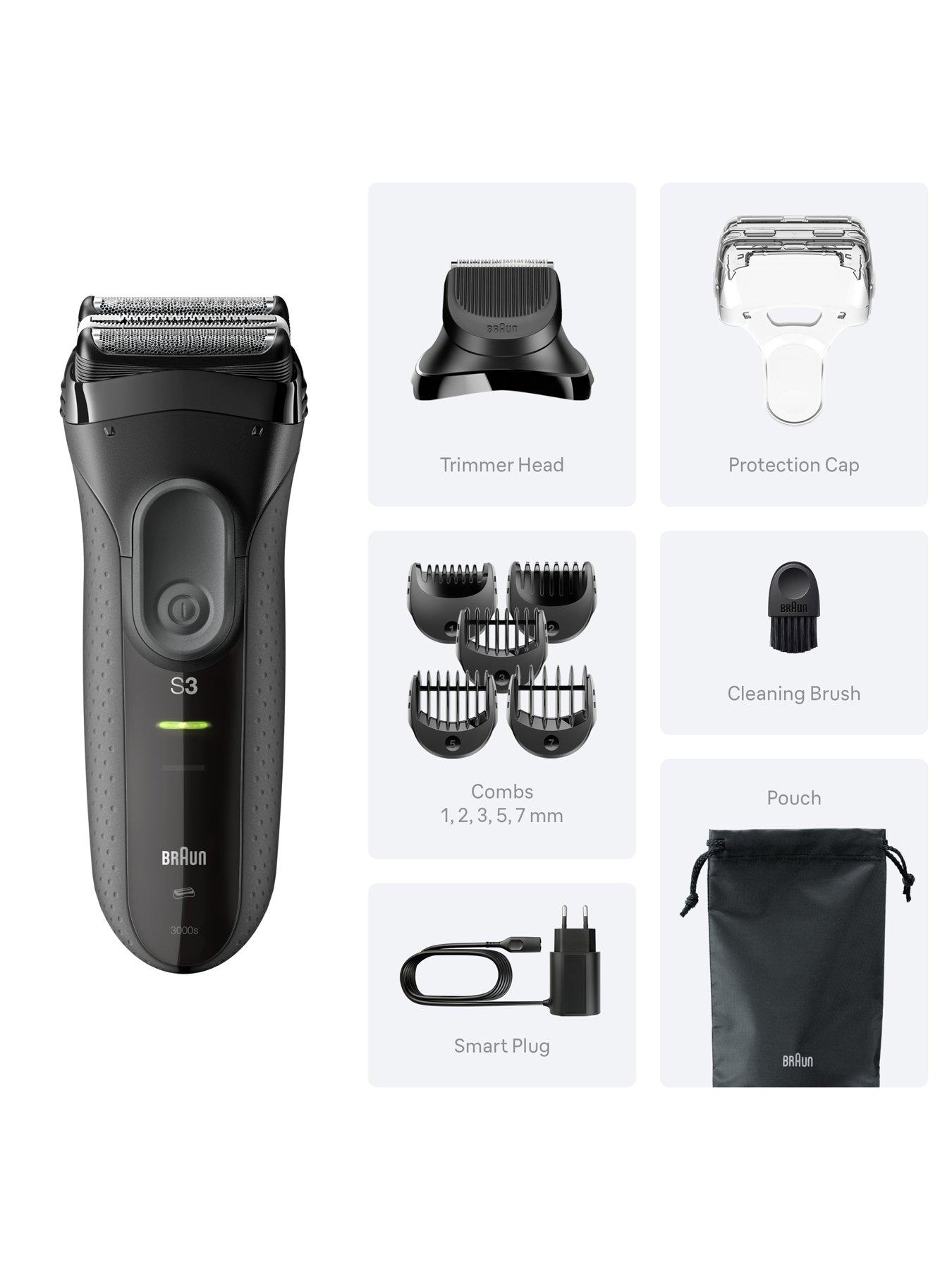 braun-series-3-electric-shaver-beard-trimmer-attachment-dry-3000bt--nbspgreystillFront