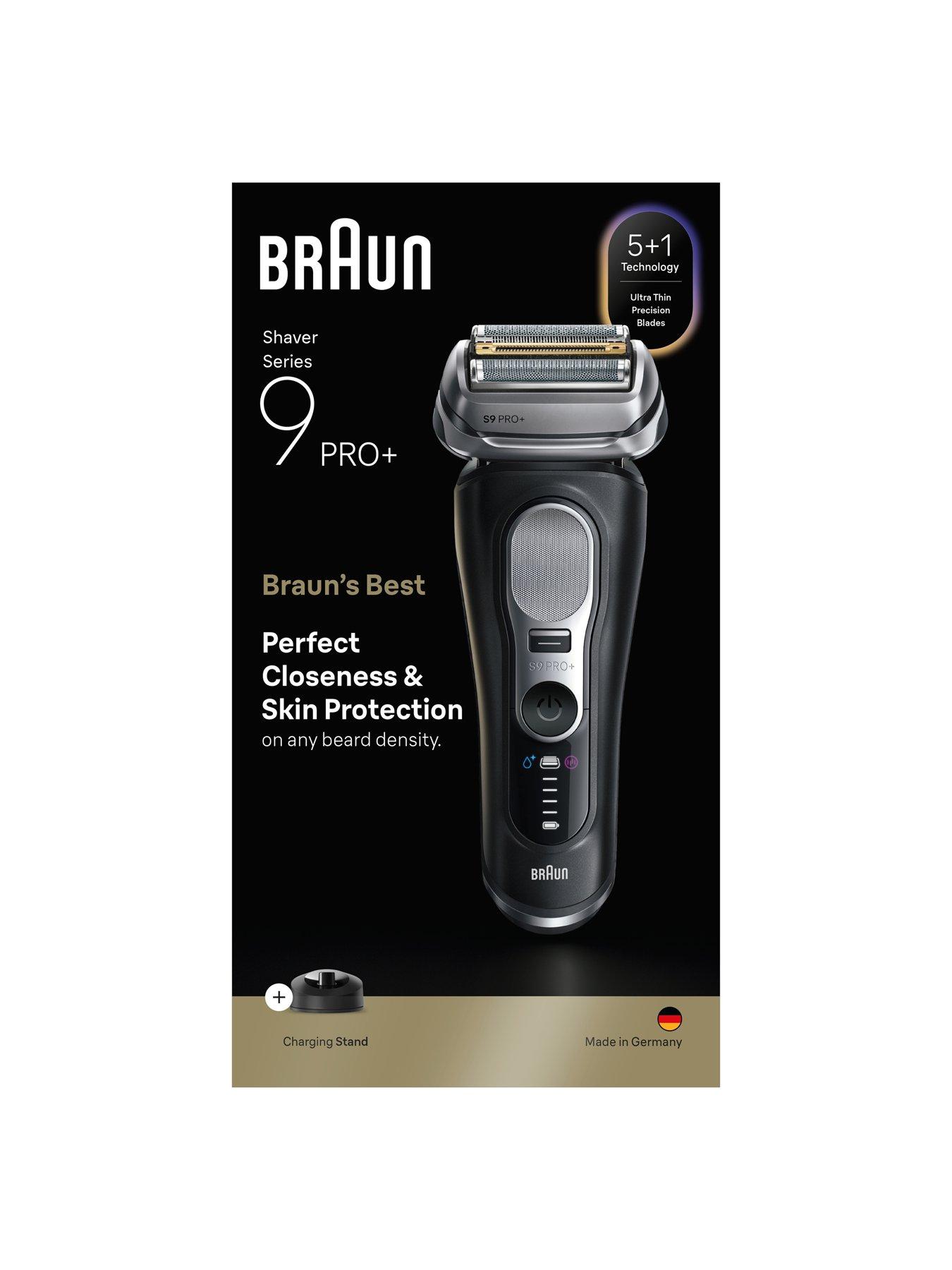 Braun Series 9 PRO+ Electric Shaver, Pro SensoAdapt, Charging Stand ...