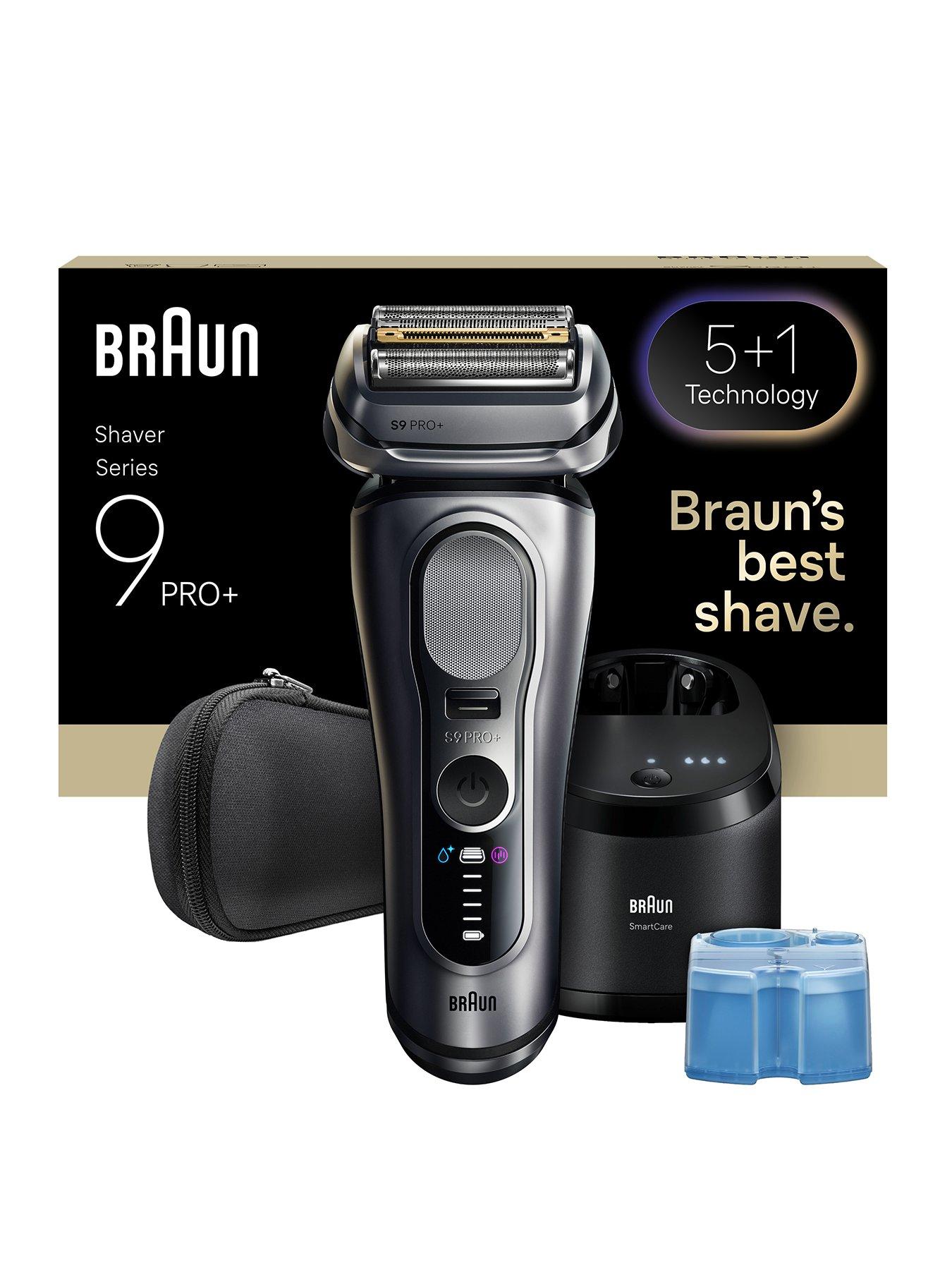 Braun Series 9 PRO+ Electric Shaver, Pro SensoAdapt, SmartCare Center, 9667CC - Silver