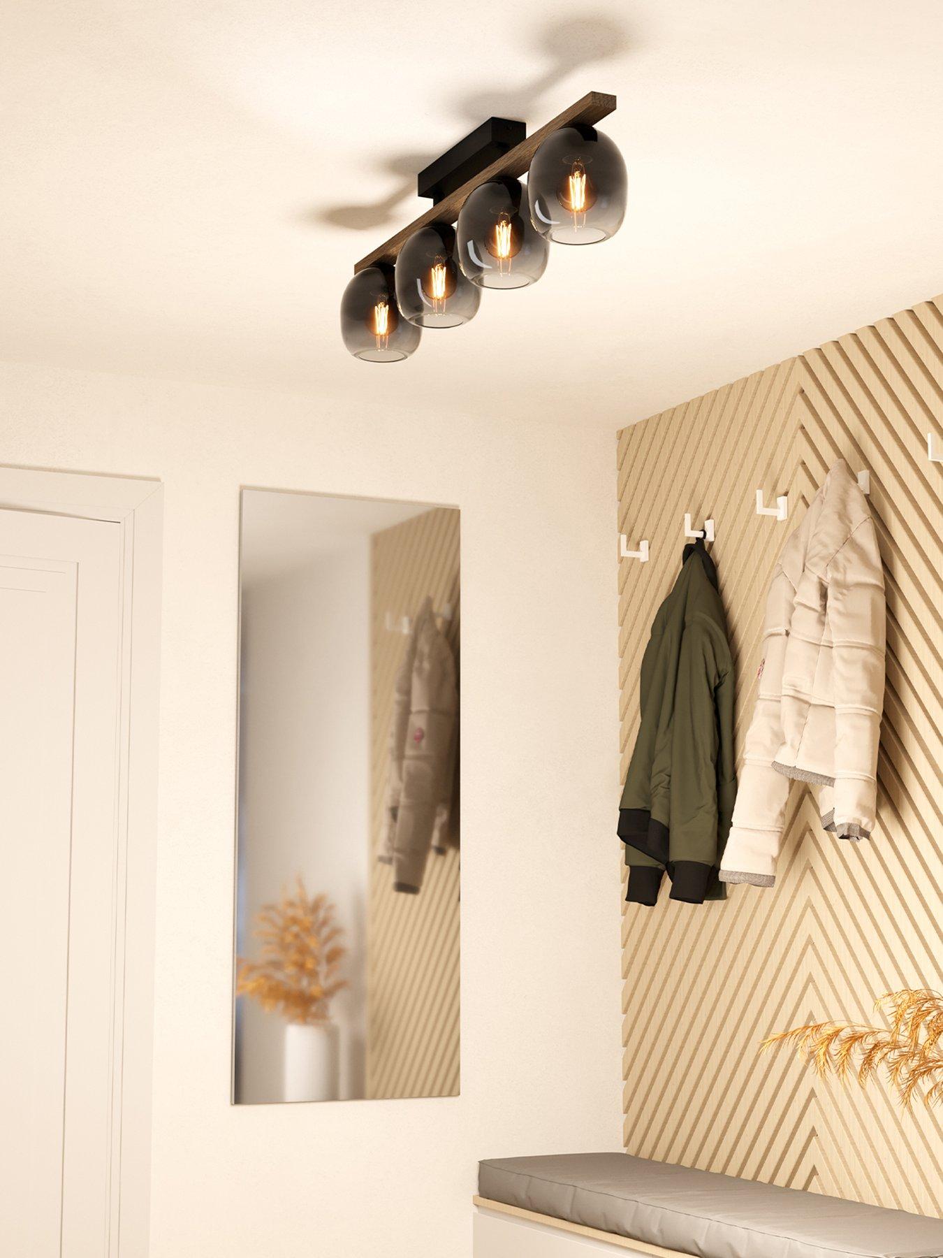 eglo-filago-ombre-glass-ceiling-light-blackwalnut-brown