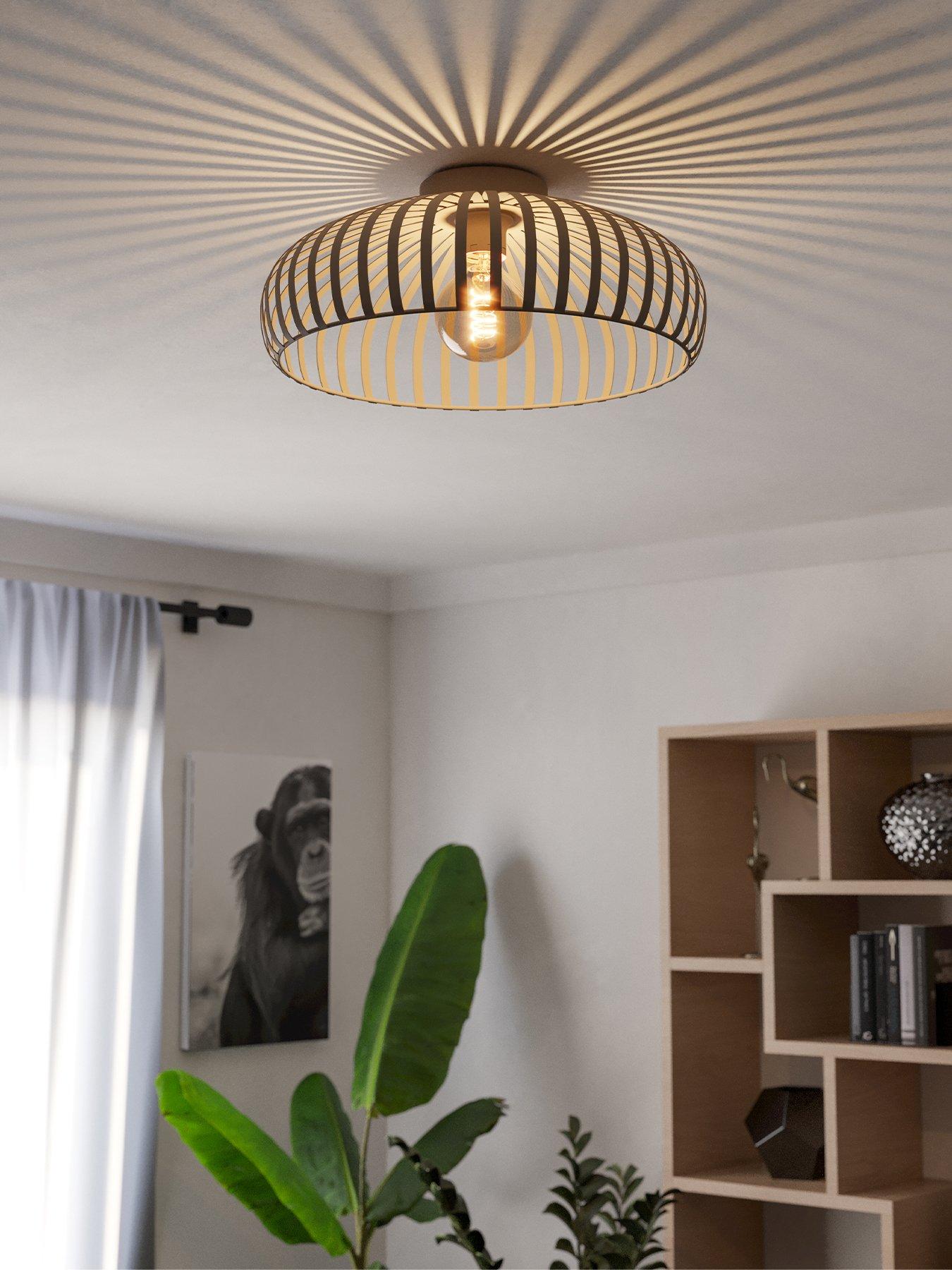 eglo-mogano-3-sandy-steel-caged-style-ceiling-light