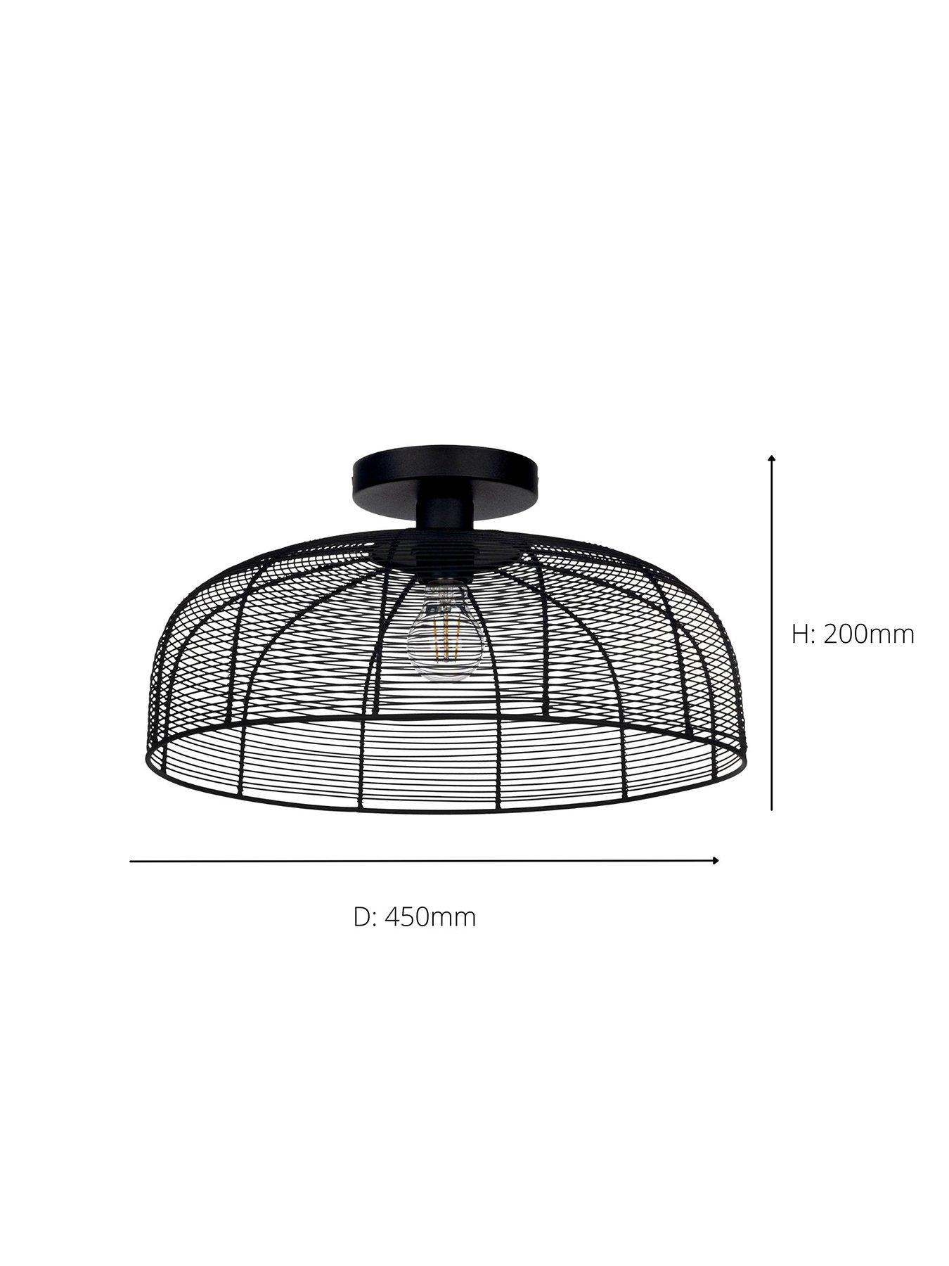 eglo-rinroe-black-steel-wire-ceiling-light-blackdetail