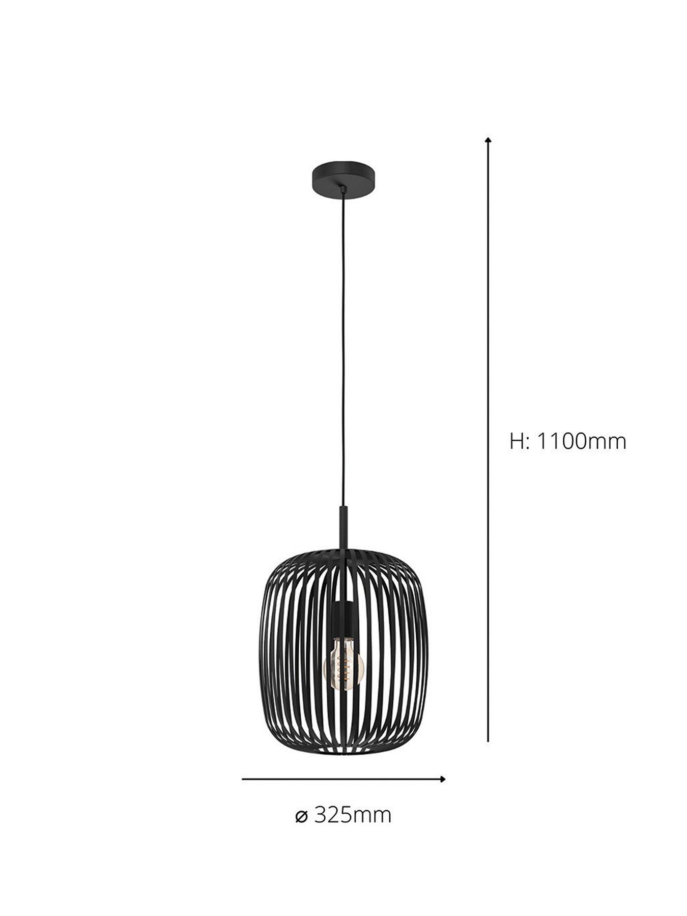 eglo-romazzina-black-caged-single-pendant-lightnbsp--nbspblackdetail
