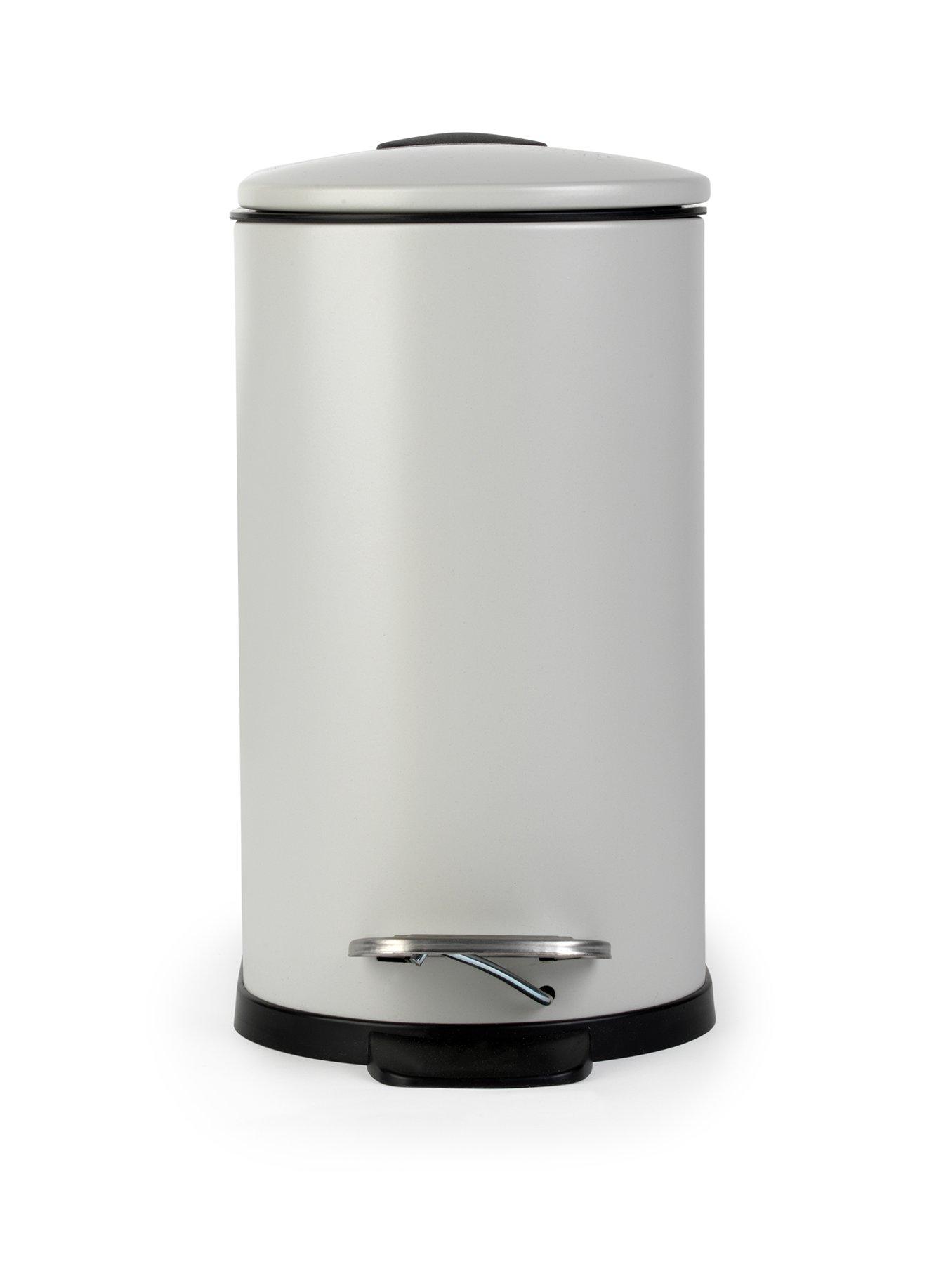 beldray-grey-5l-d-shape-bathroom-bin