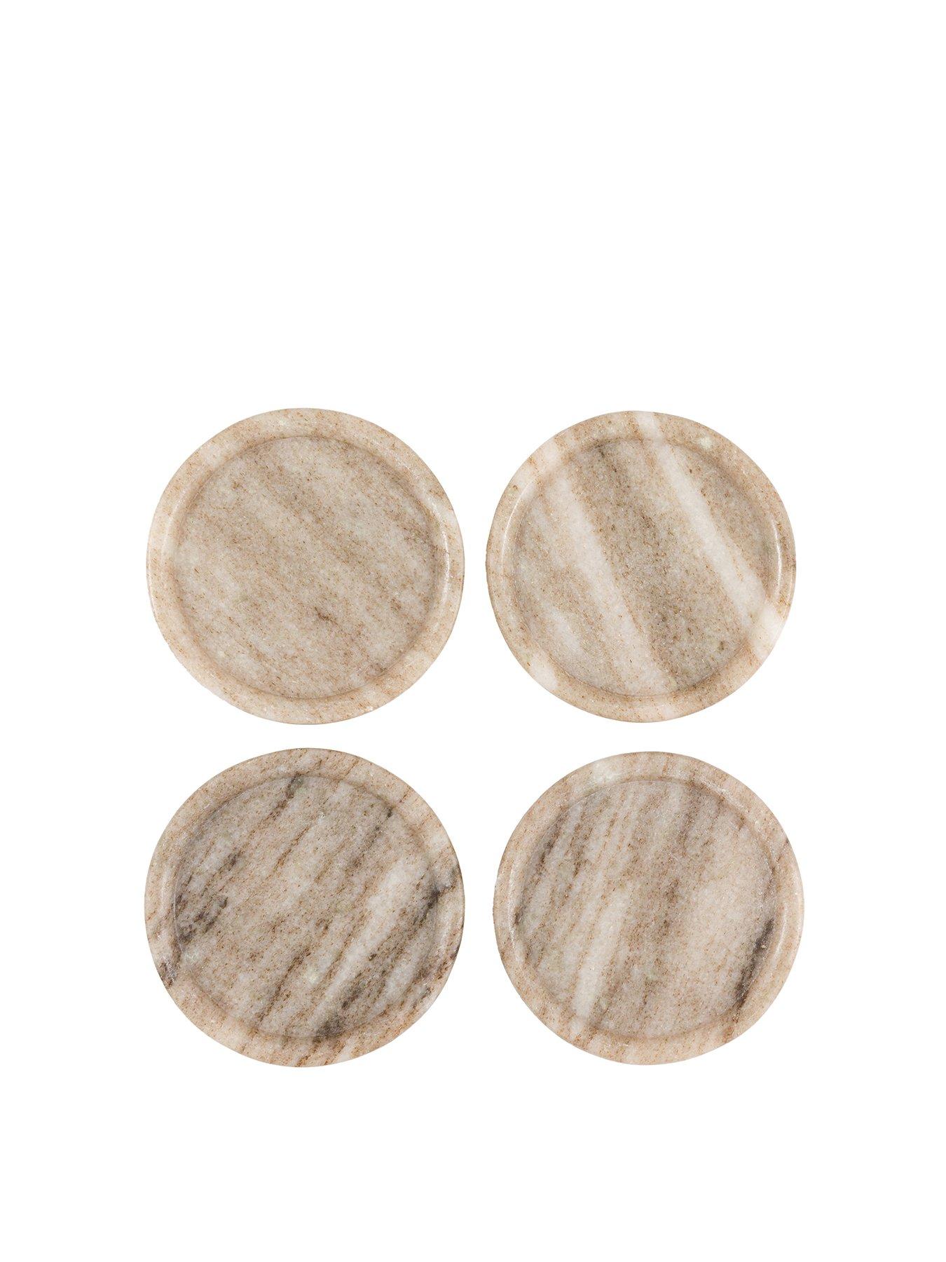 gallery-direct-beige-marble-rounded-coasters-set4stillFront