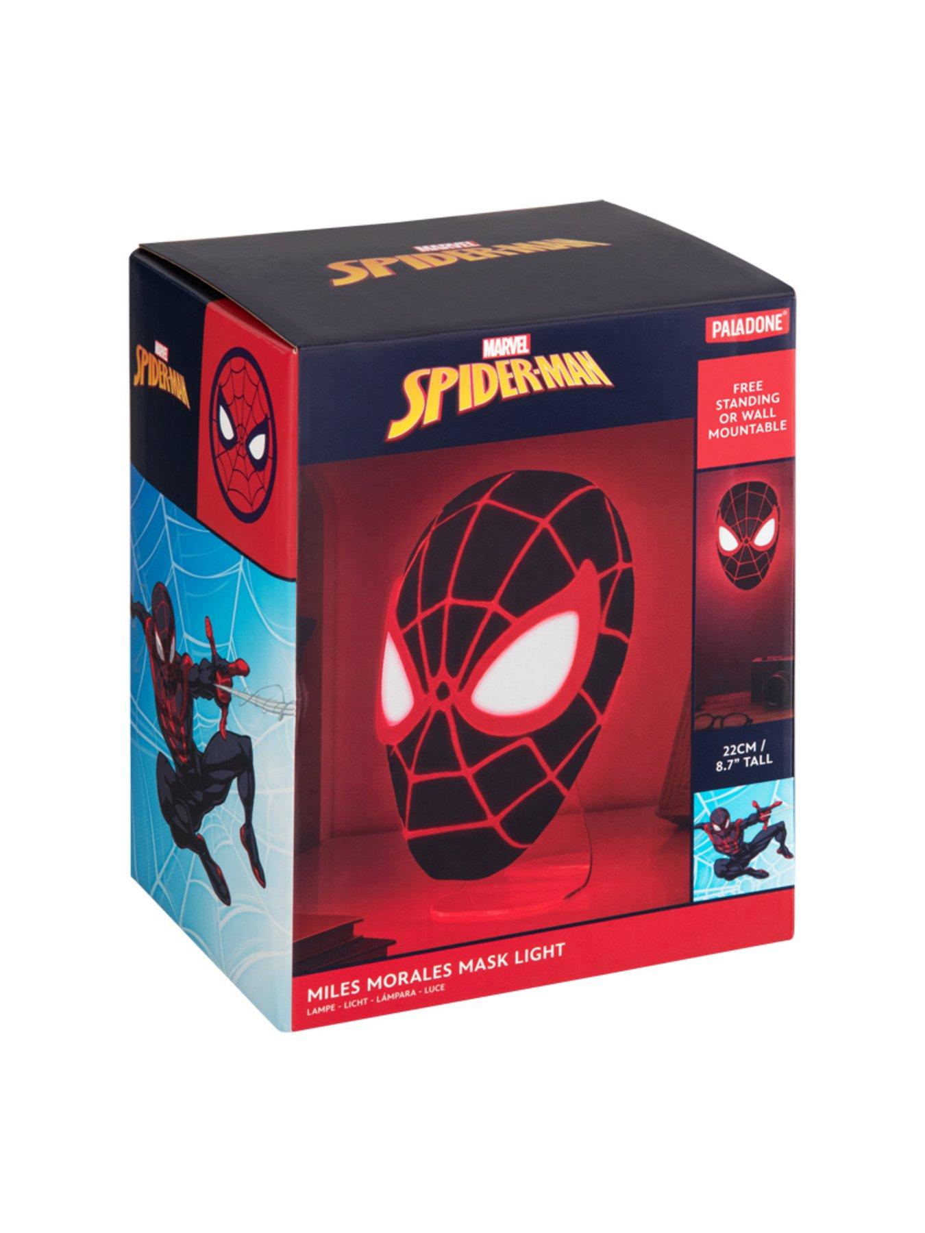 Image 7 of 7 of Marvel Spiderman Miles Morales Mask Light