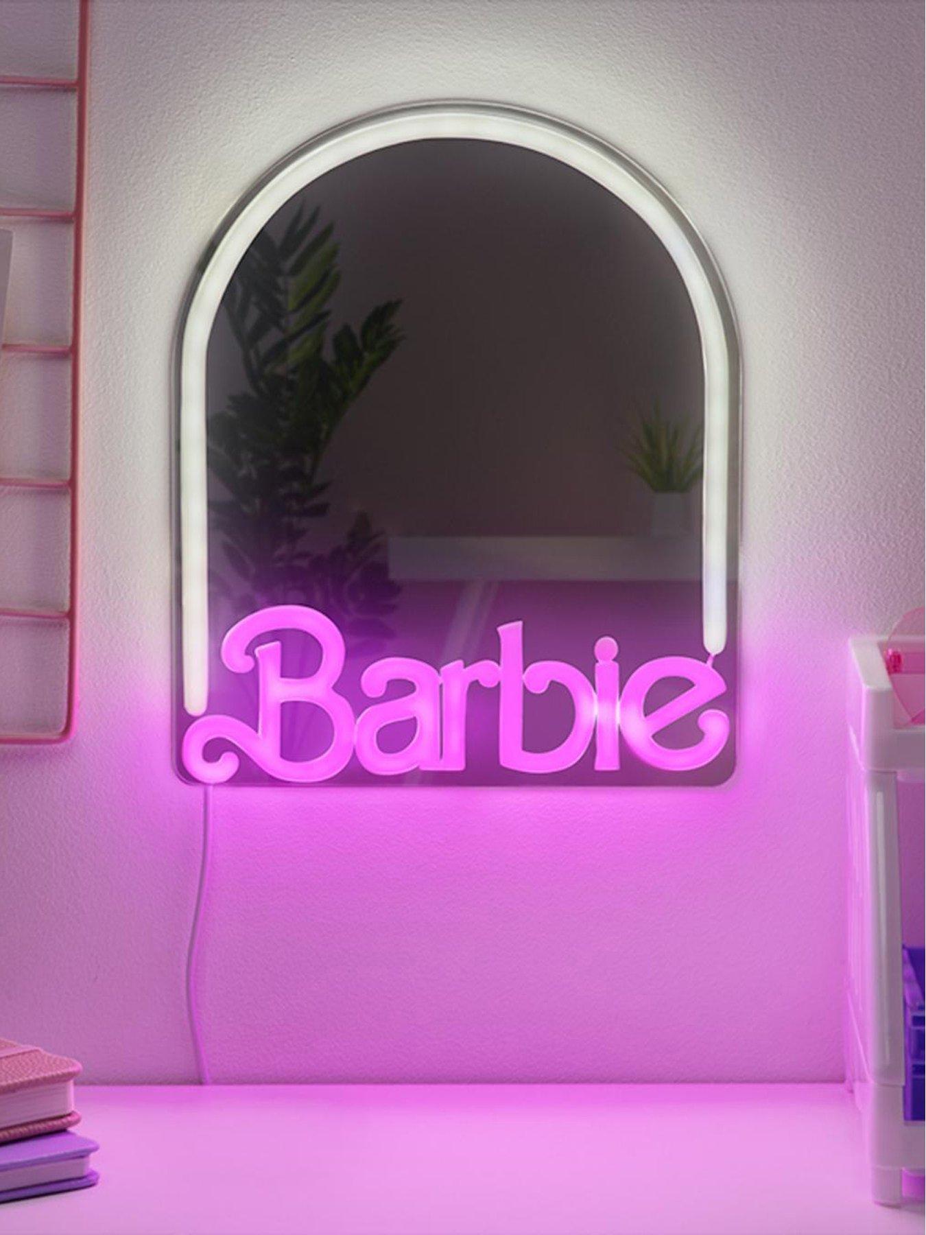 Barbie Barbie Wall Mountable Led Neon Mirror