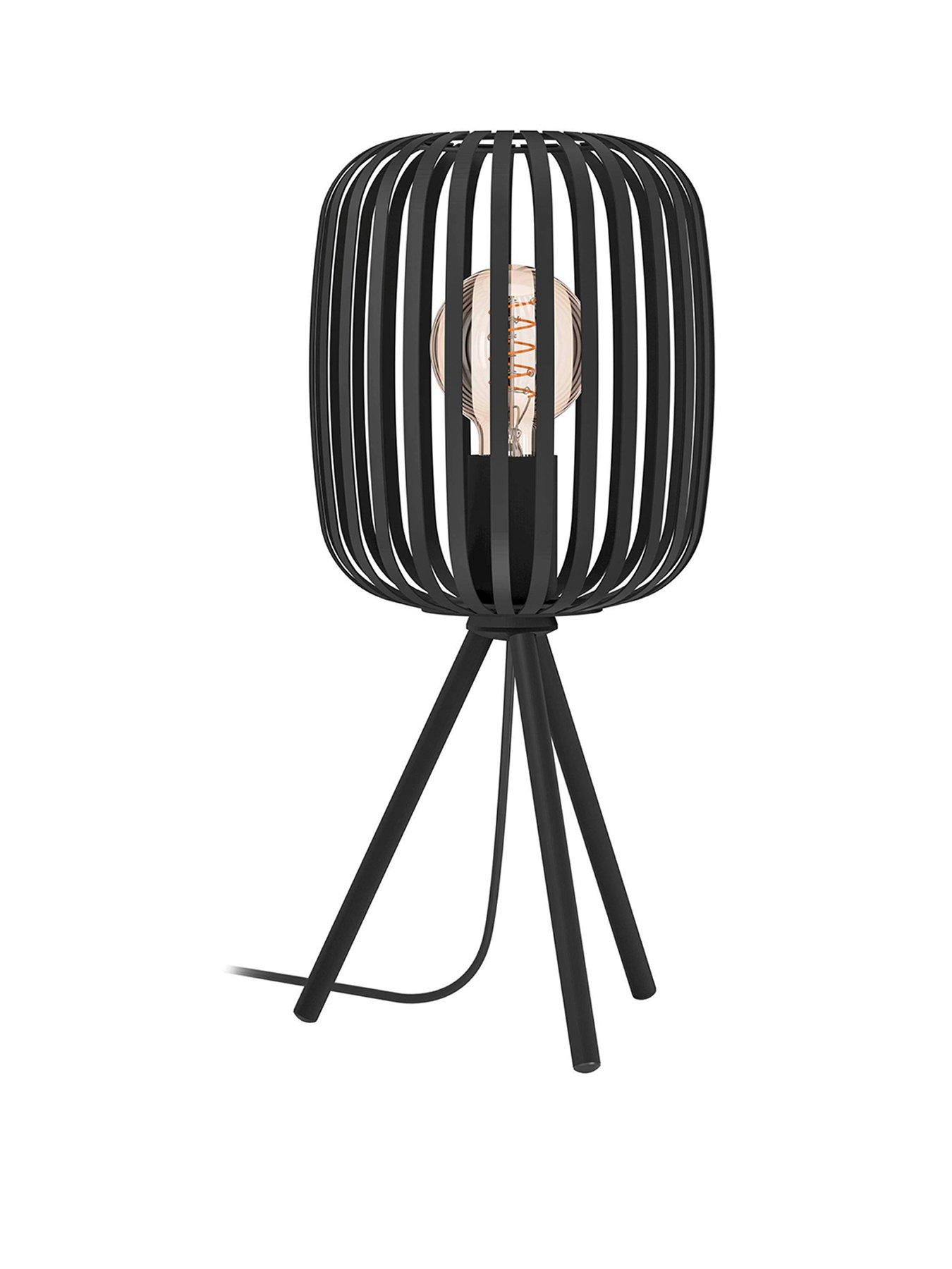 eglo-romazzina-black-caged-tripod-table-lampstillFront