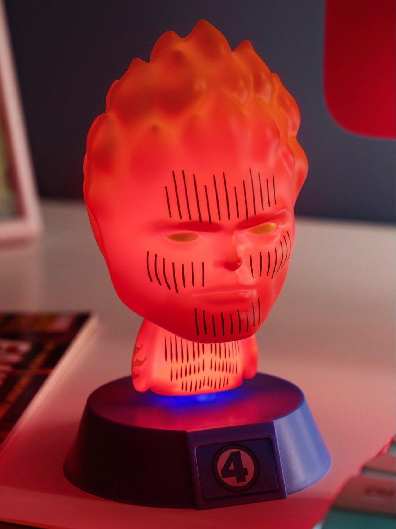 Fantastic Four Human Torch Icon Light