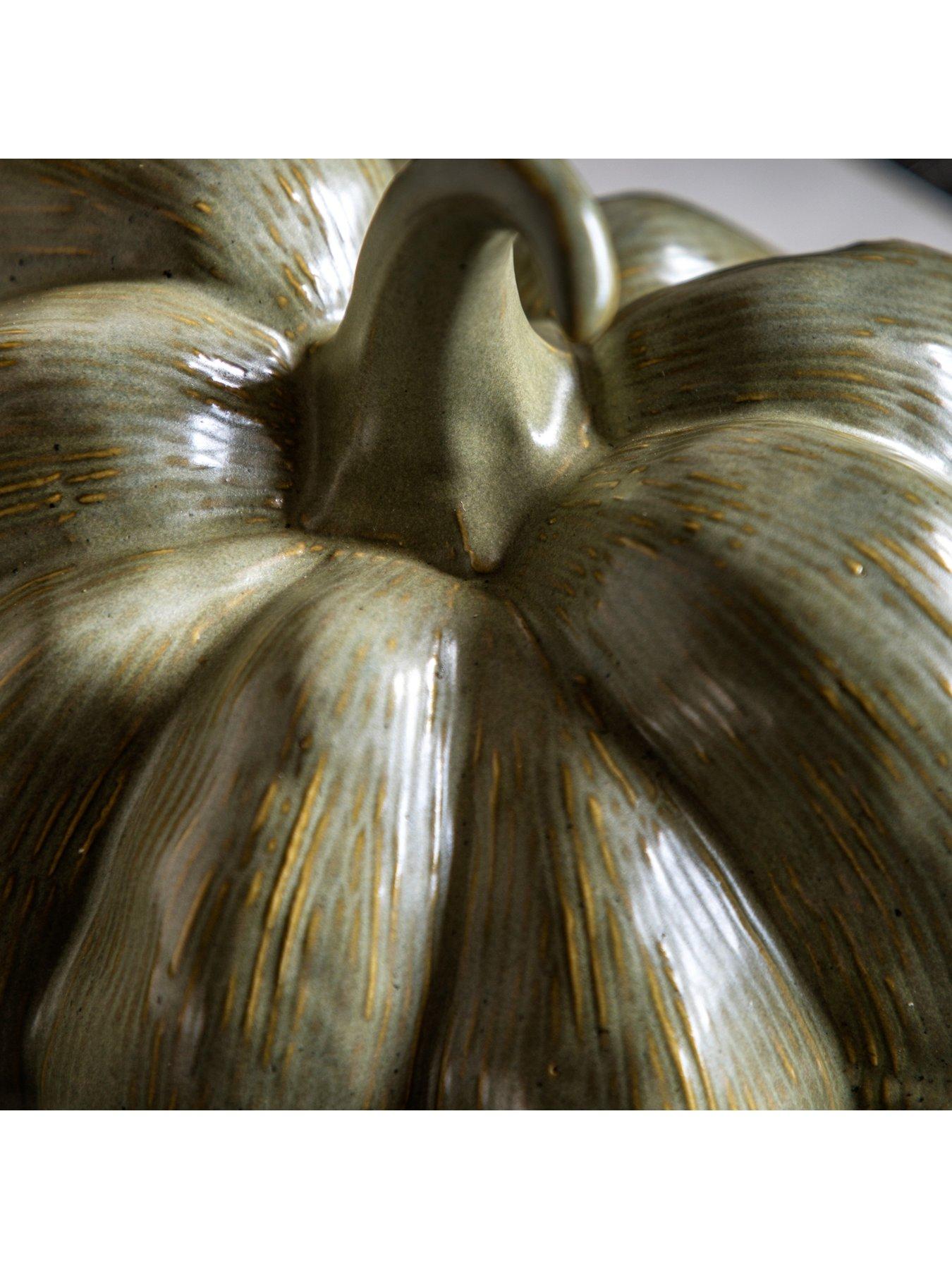 Image 4 of 7 of Gallery Direct Ceramic Pumpkin Sage