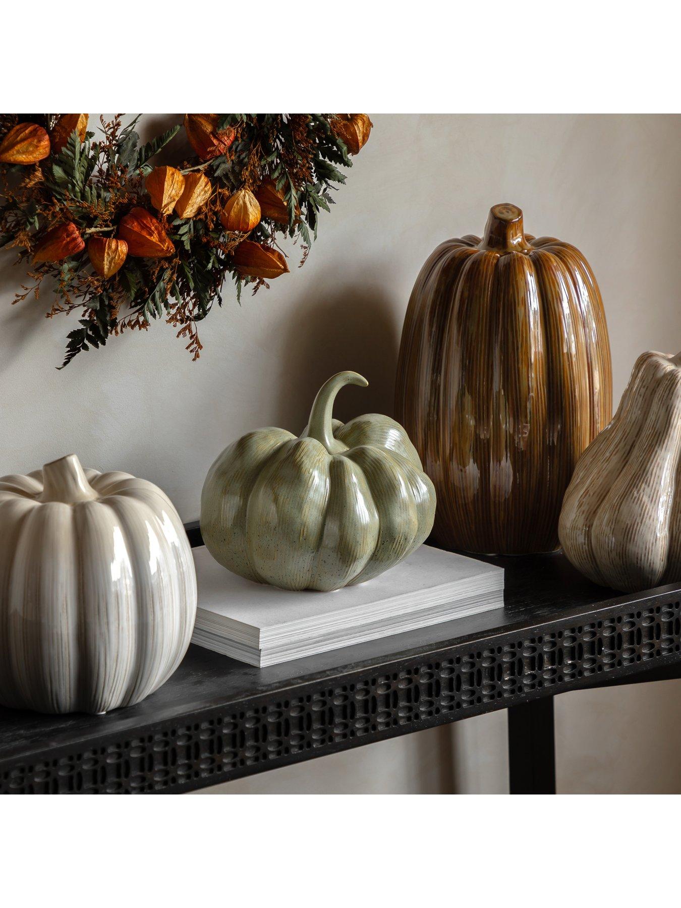 Image 5 of 7 of Gallery Direct Ceramic Pumpkin Sage