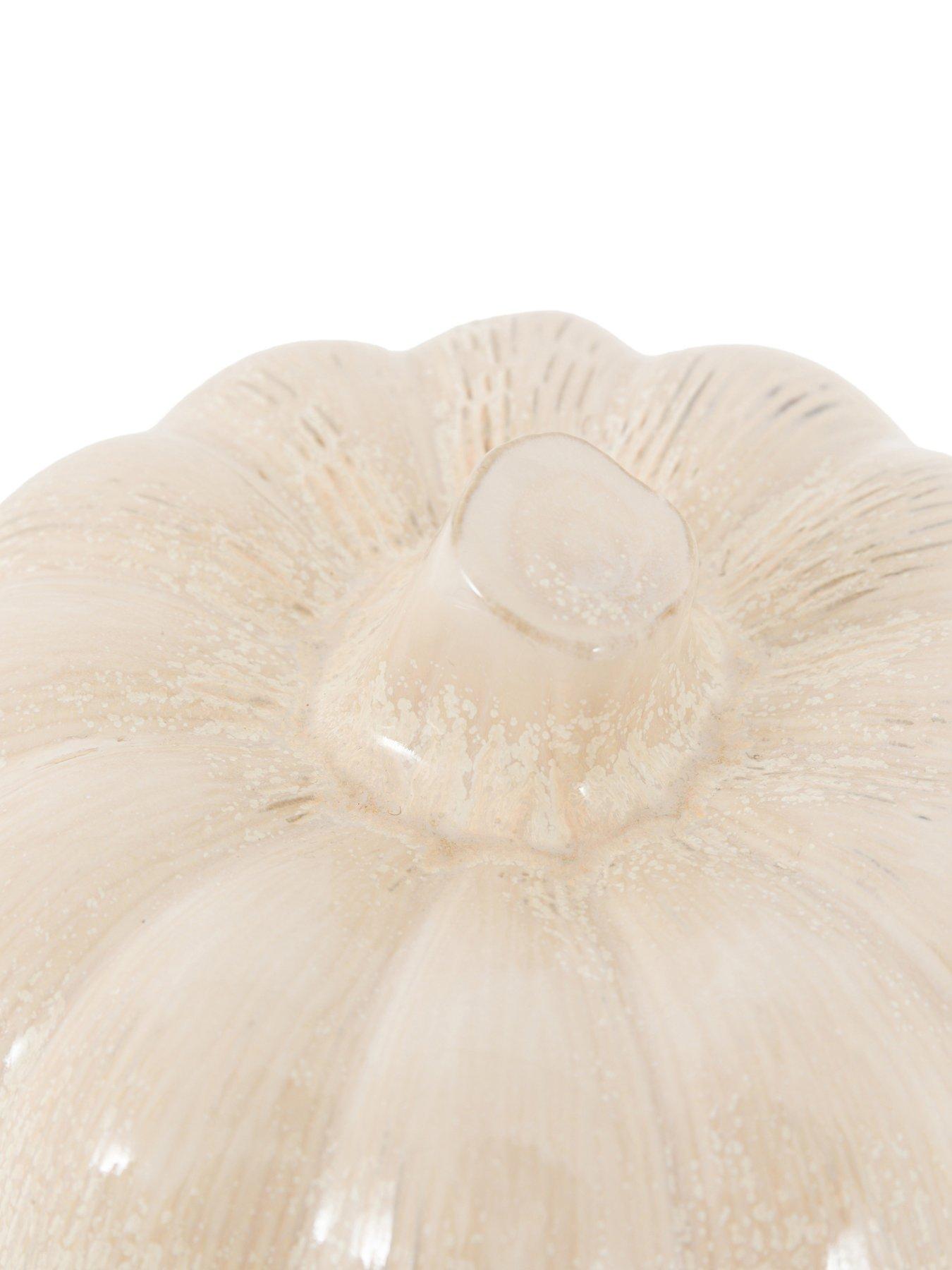 Image 6 of 6 of Gallery Direct Ceramic Pumpkin Natural