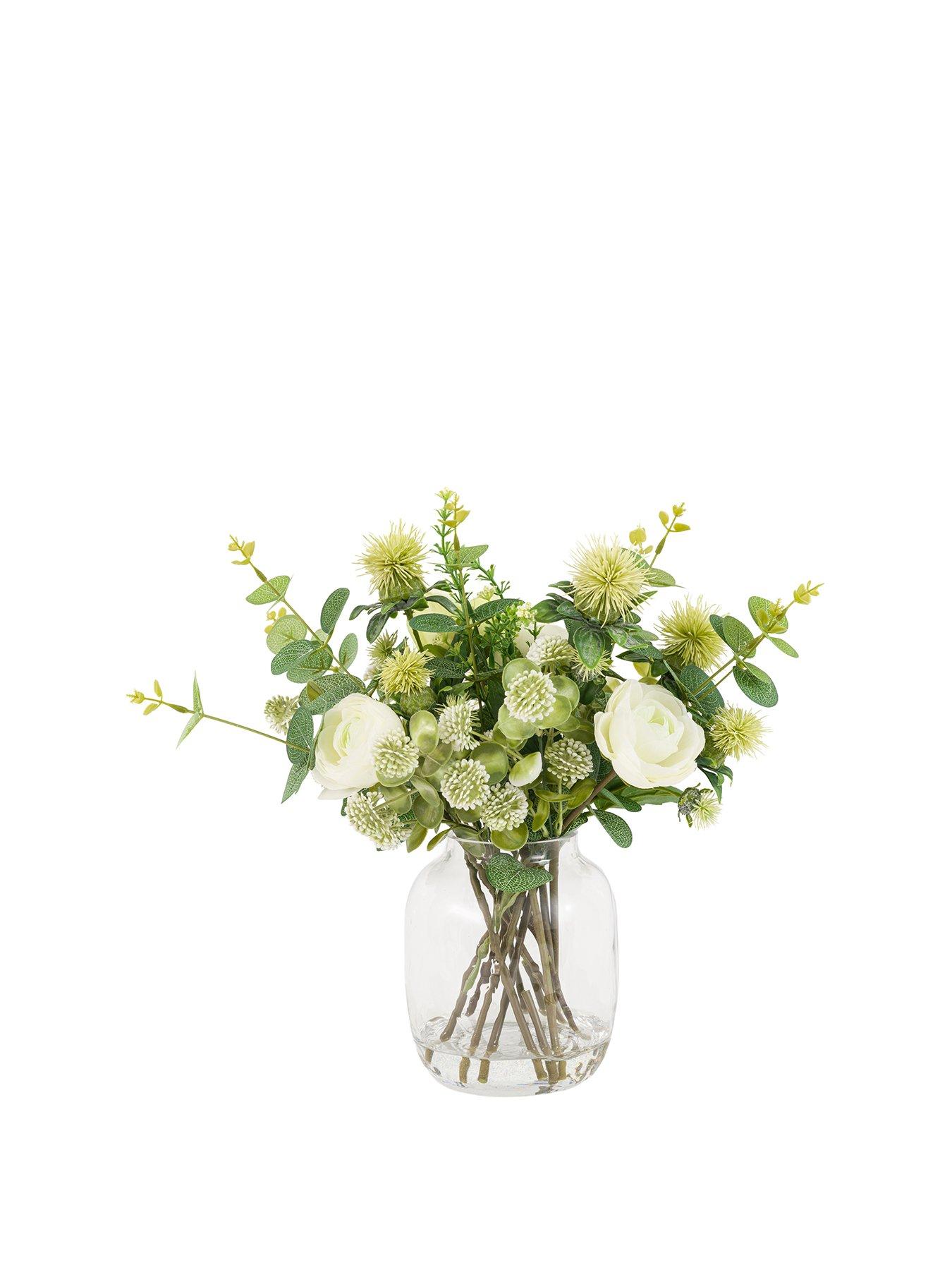 Image 2 of 6 of Gallery Direct Rose Eucalyptus Vase Arrangement