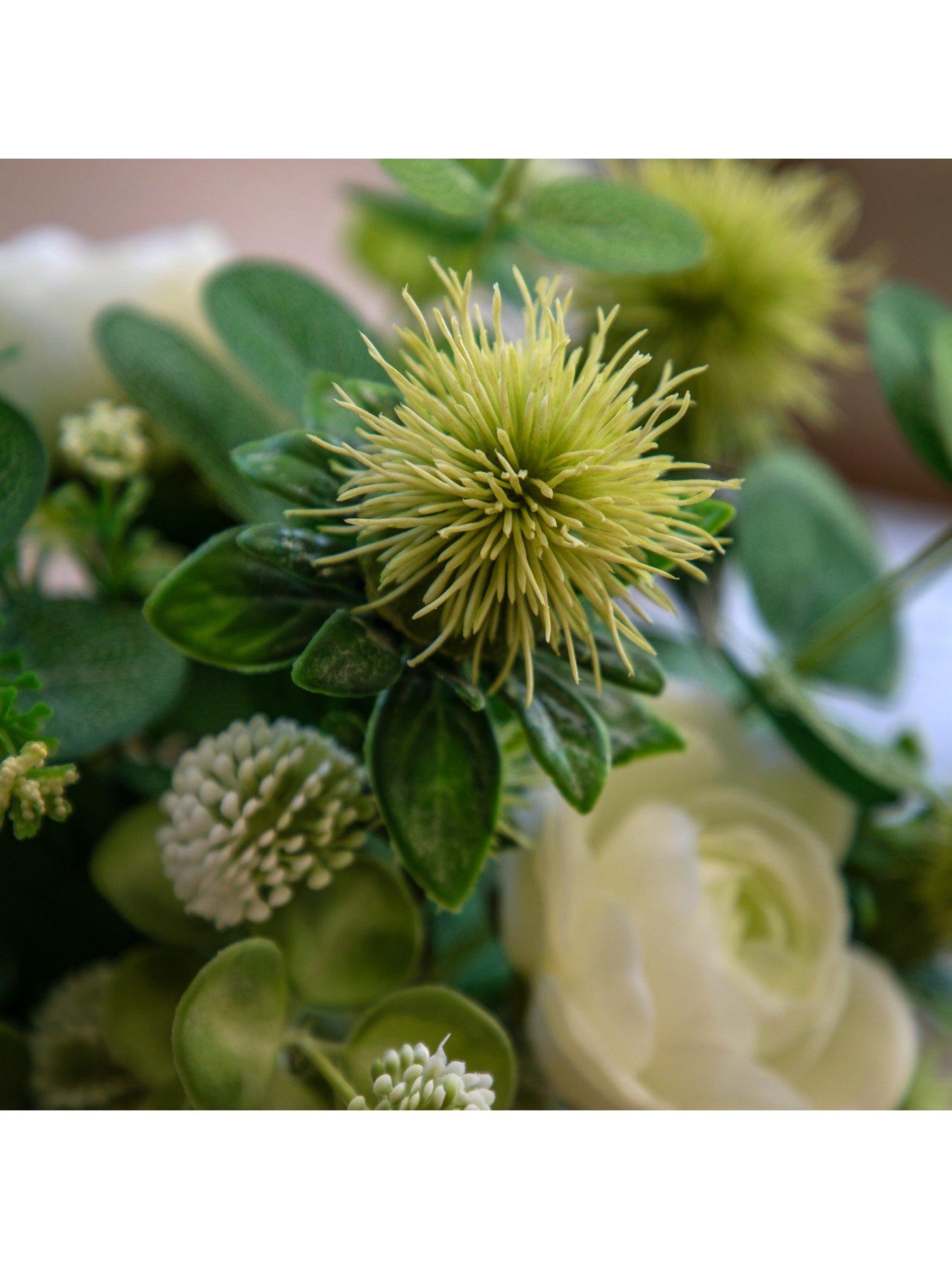 Image 3 of 6 of Gallery Direct Rose Eucalyptus Vase Arrangement