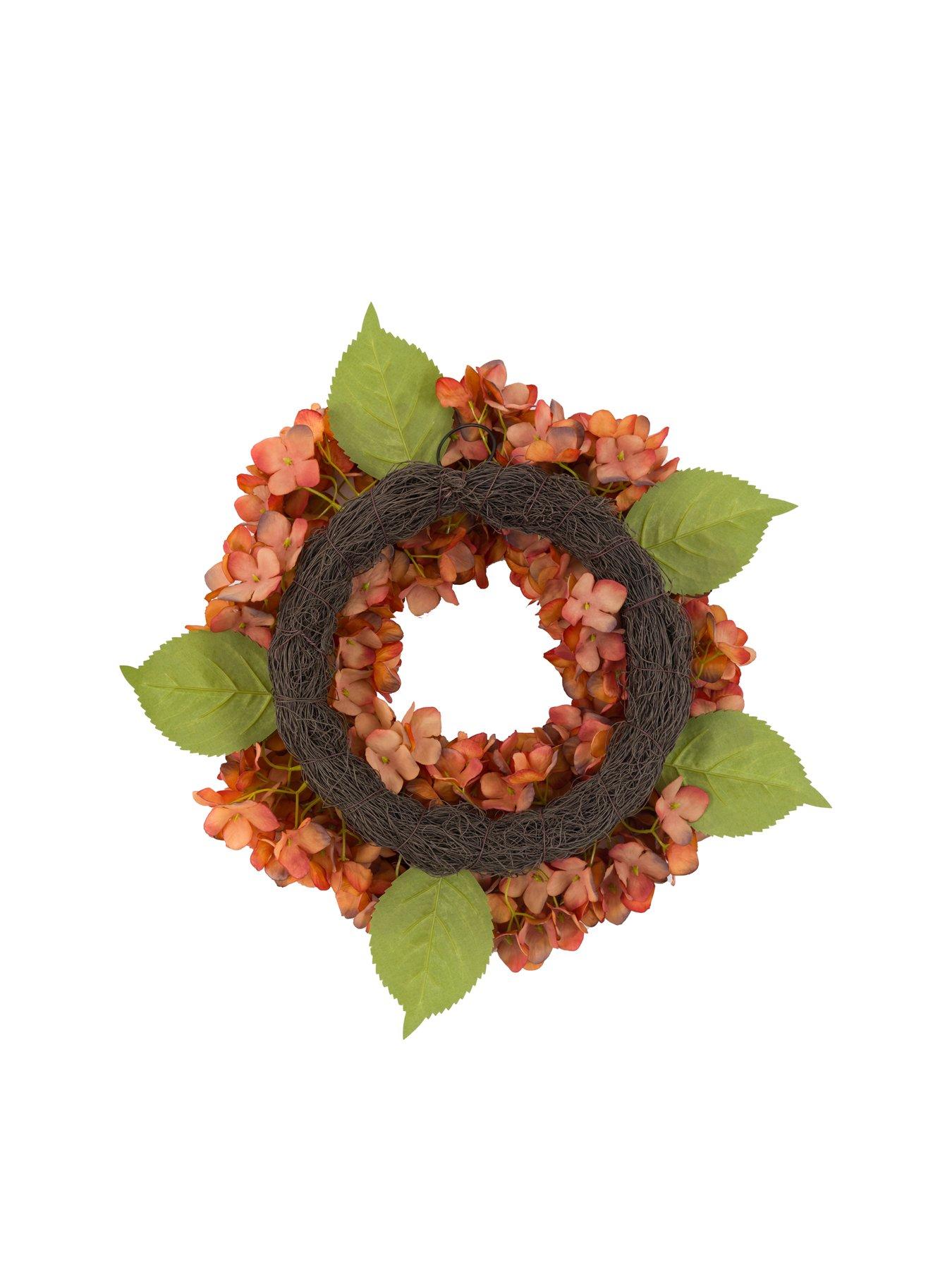 Image 5 of 7 of Gallery Direct Rust Hydrangea Wreath