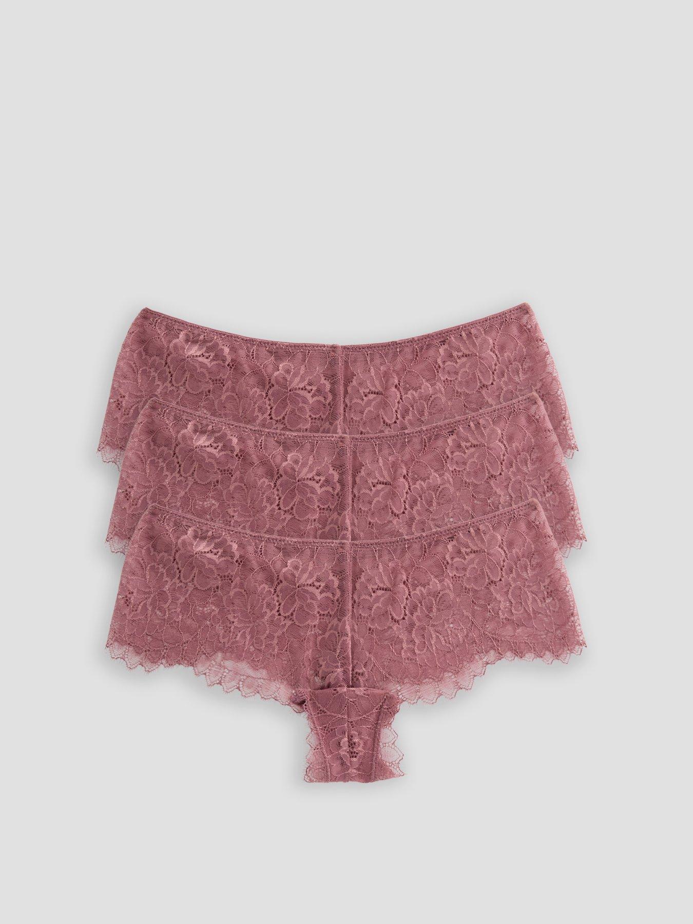 The Very Collection 3pk Lace Briefs