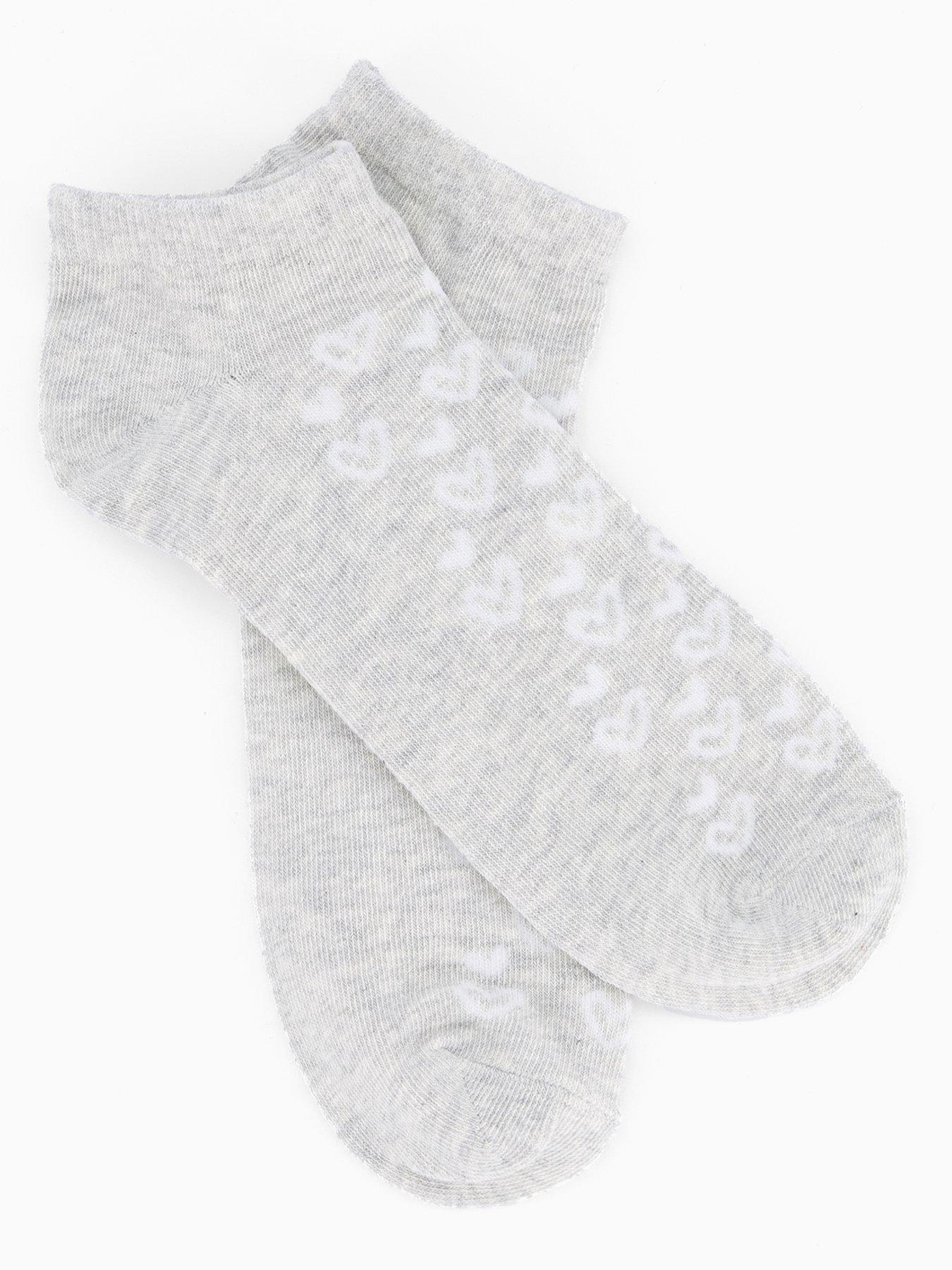 the-very-collection-5-pack-trainer-socks-mono-hearts-multistillFront