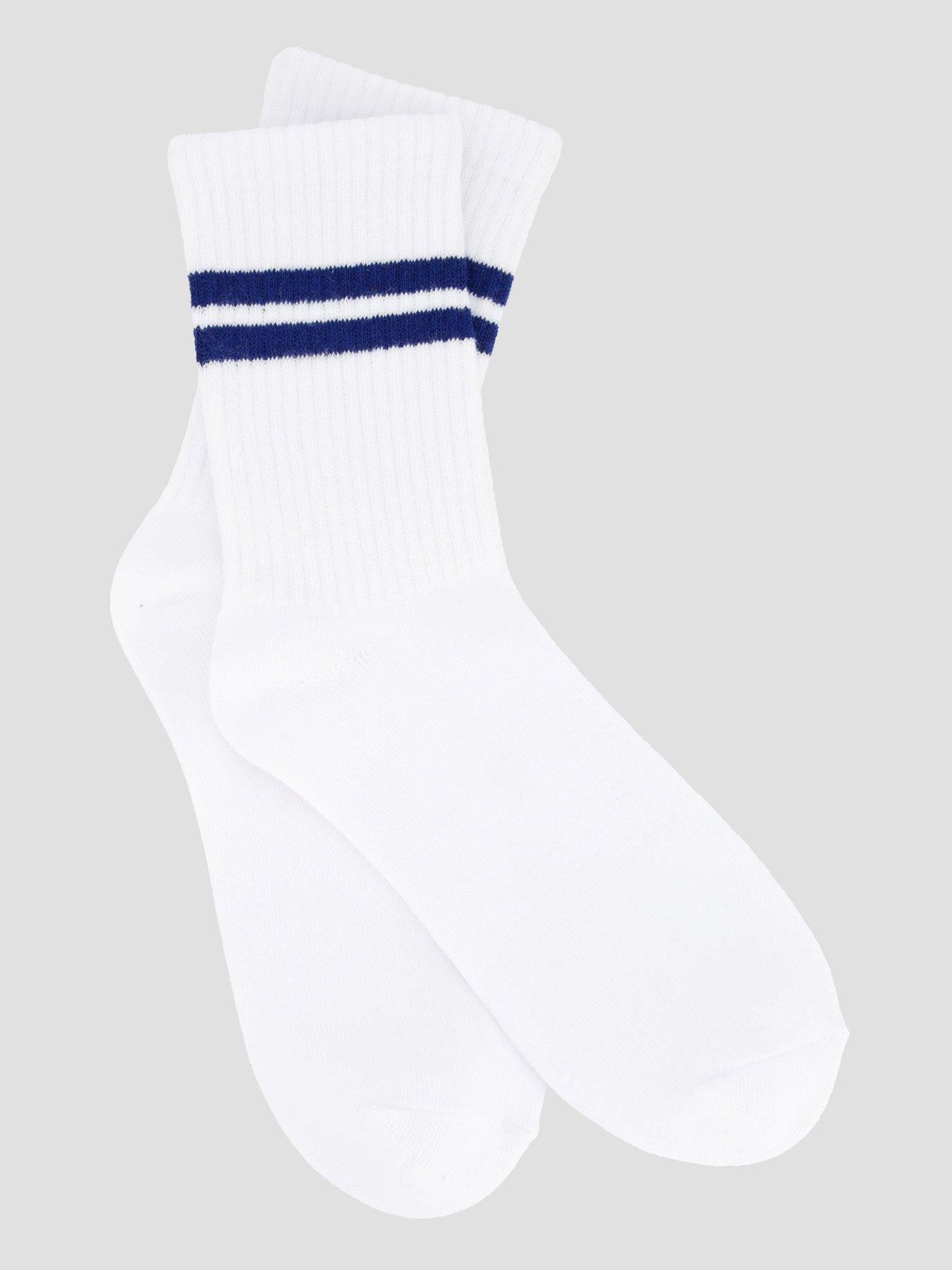 Image 2 of 3 of The Very Collection 5 Pack Ribbed Ankle Socks - Multi