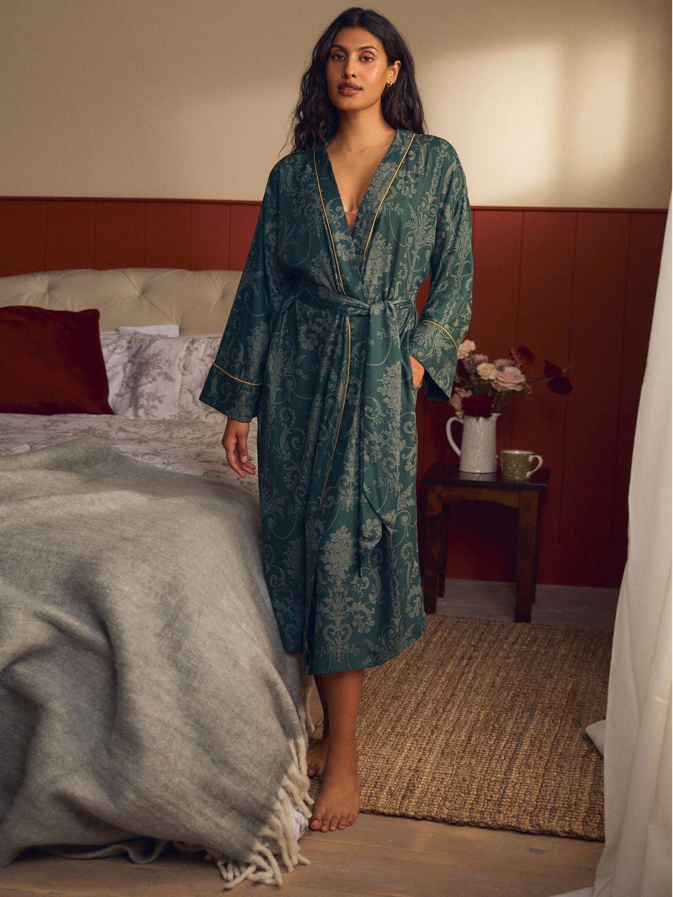 laura-ashley-emerald-green-josette-robe