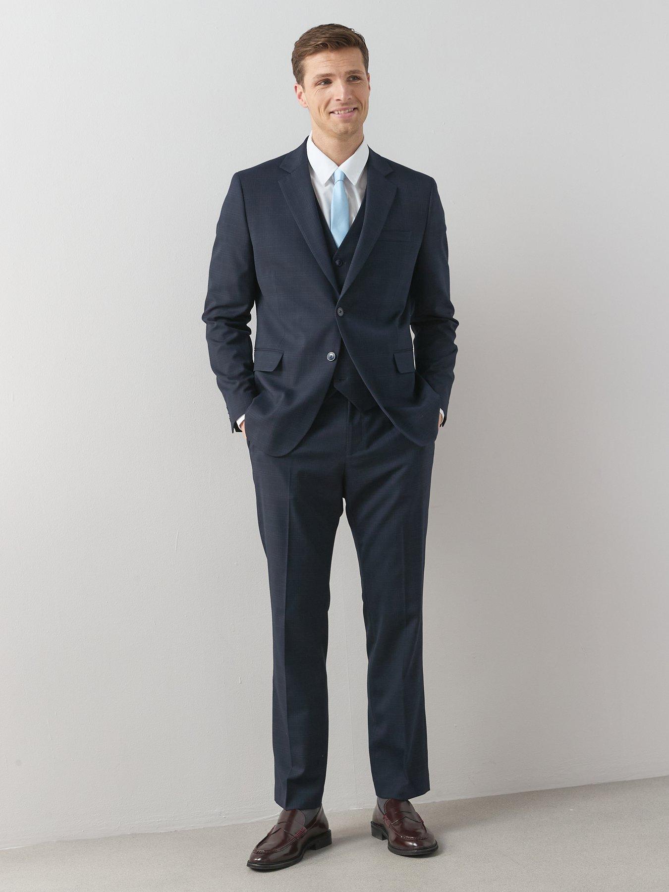 the-very-collection-wool-blend-checked-waistcoat-navydetail