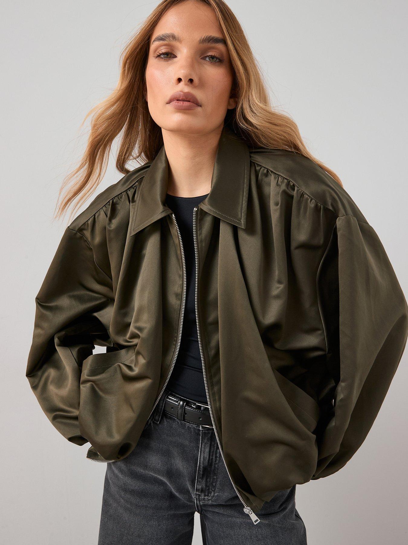 the-very-collection-soft-volume-bubble-hem-jacket-nbsp--khakifront