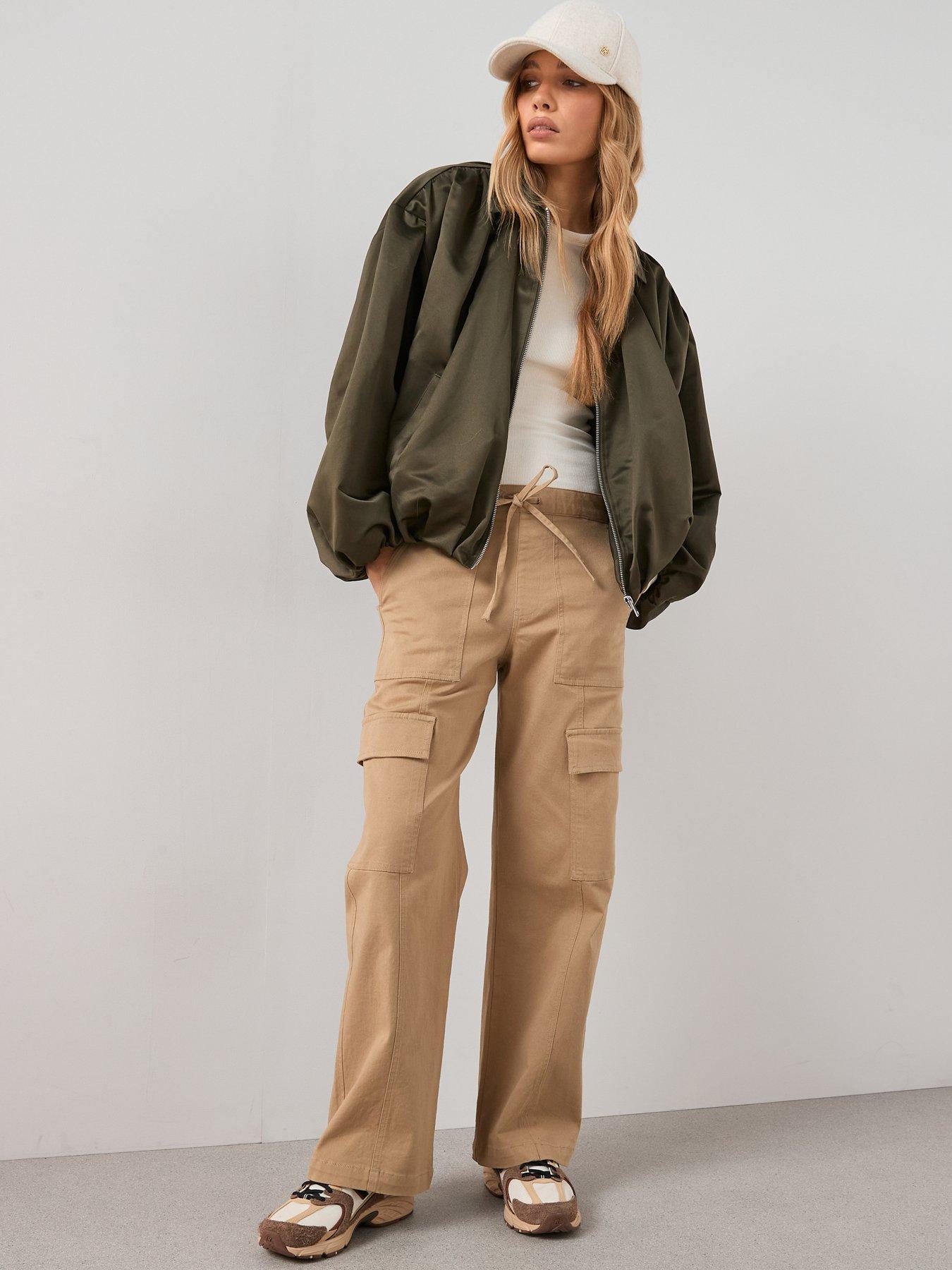 Image 3 of 6 of The Very Collection Soft Volume Bomber Jacket