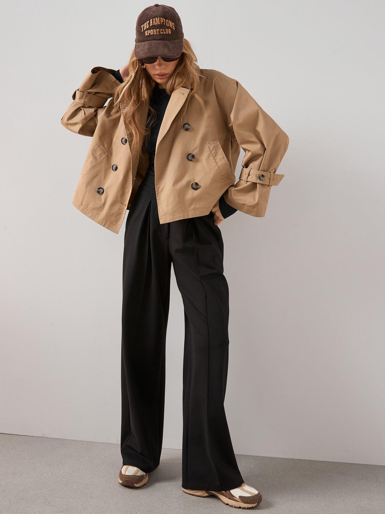 the-very-collection-a-line-short-trench-beigeback