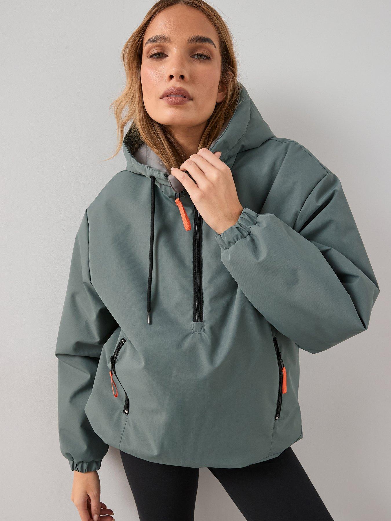 Image 3 of 6 of The Very Collection Hooded Pop Over Padded Jacket