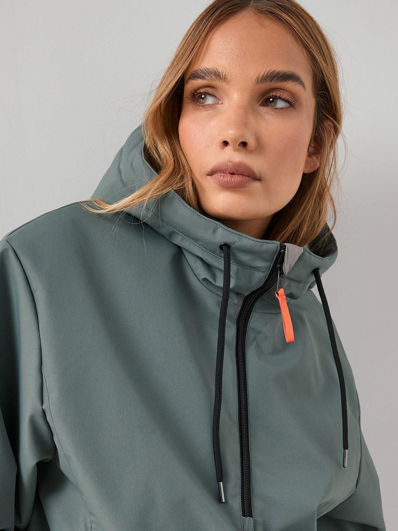 Image 6 of 6 of The Very Collection Hooded Pop Over Padded Jacket