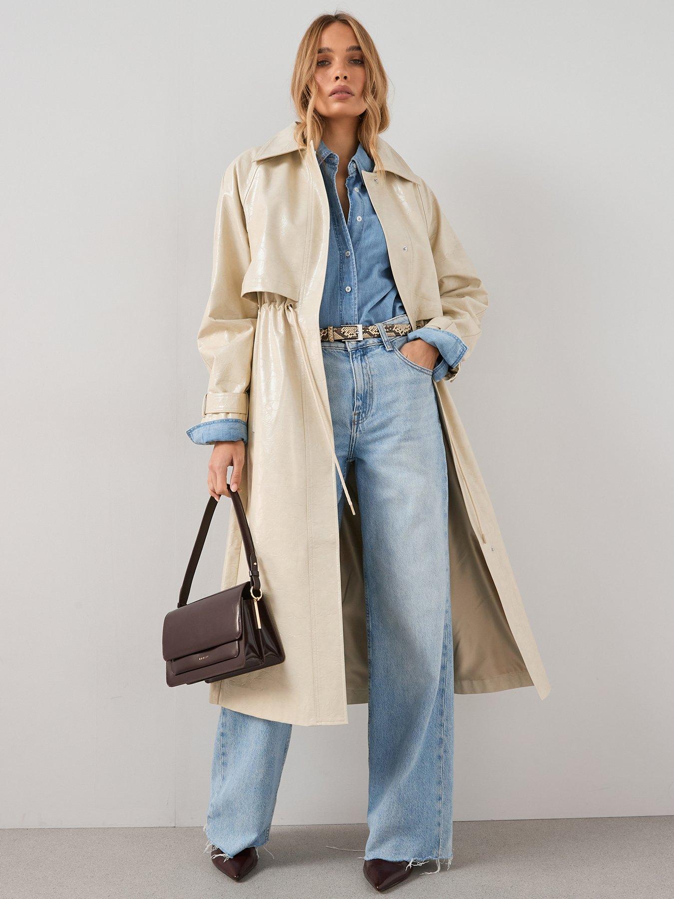 the-very-collection-faux-leather-trench-coat-butter-lemonfront