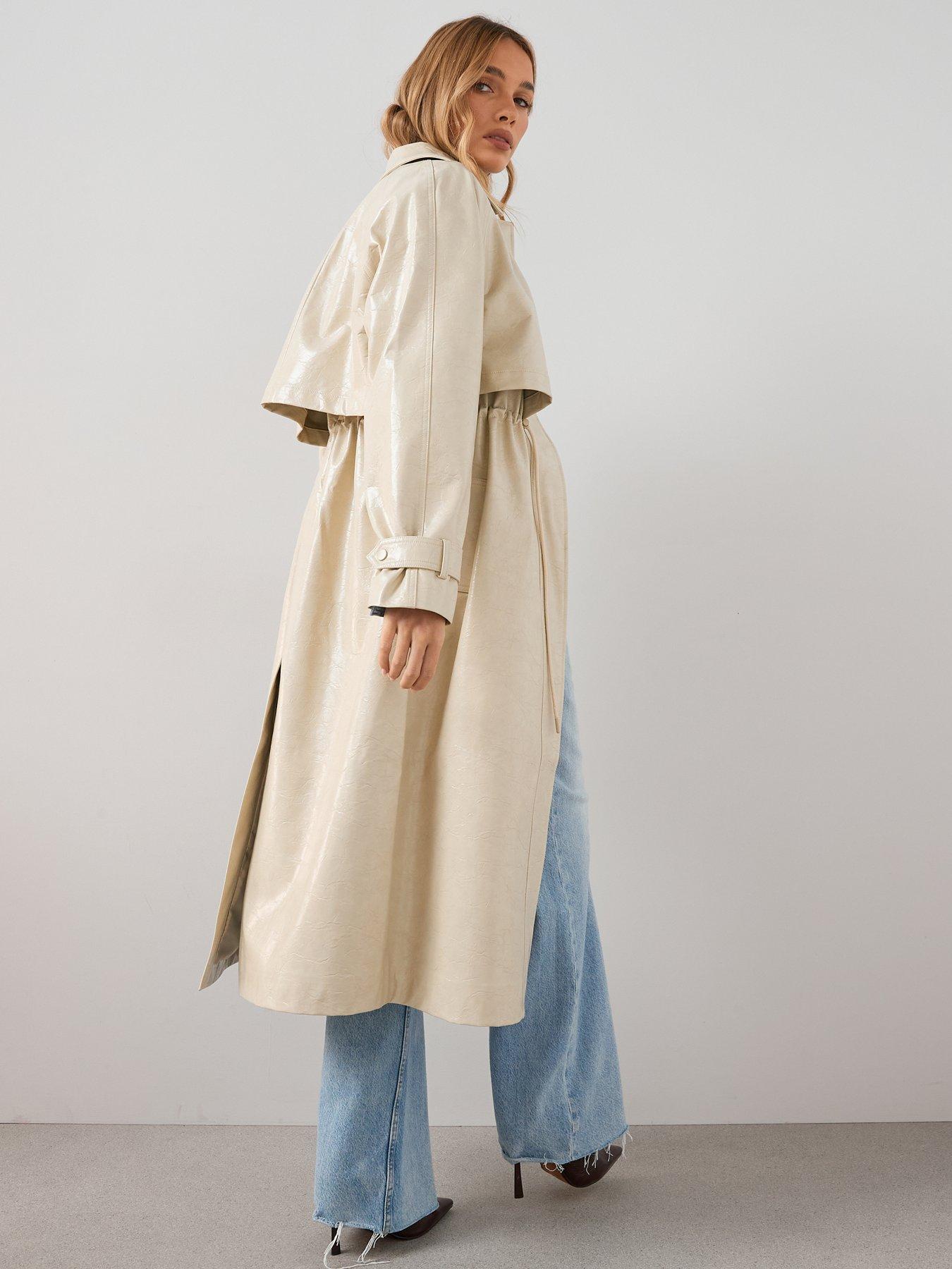 the-very-collection-faux-leather-trench-coat-butter-lemonstillFront