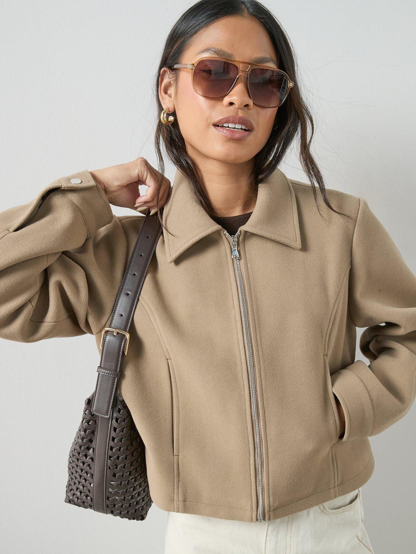 the-very-collection-faux-wool-bomber-jacket-light-brownoutfit