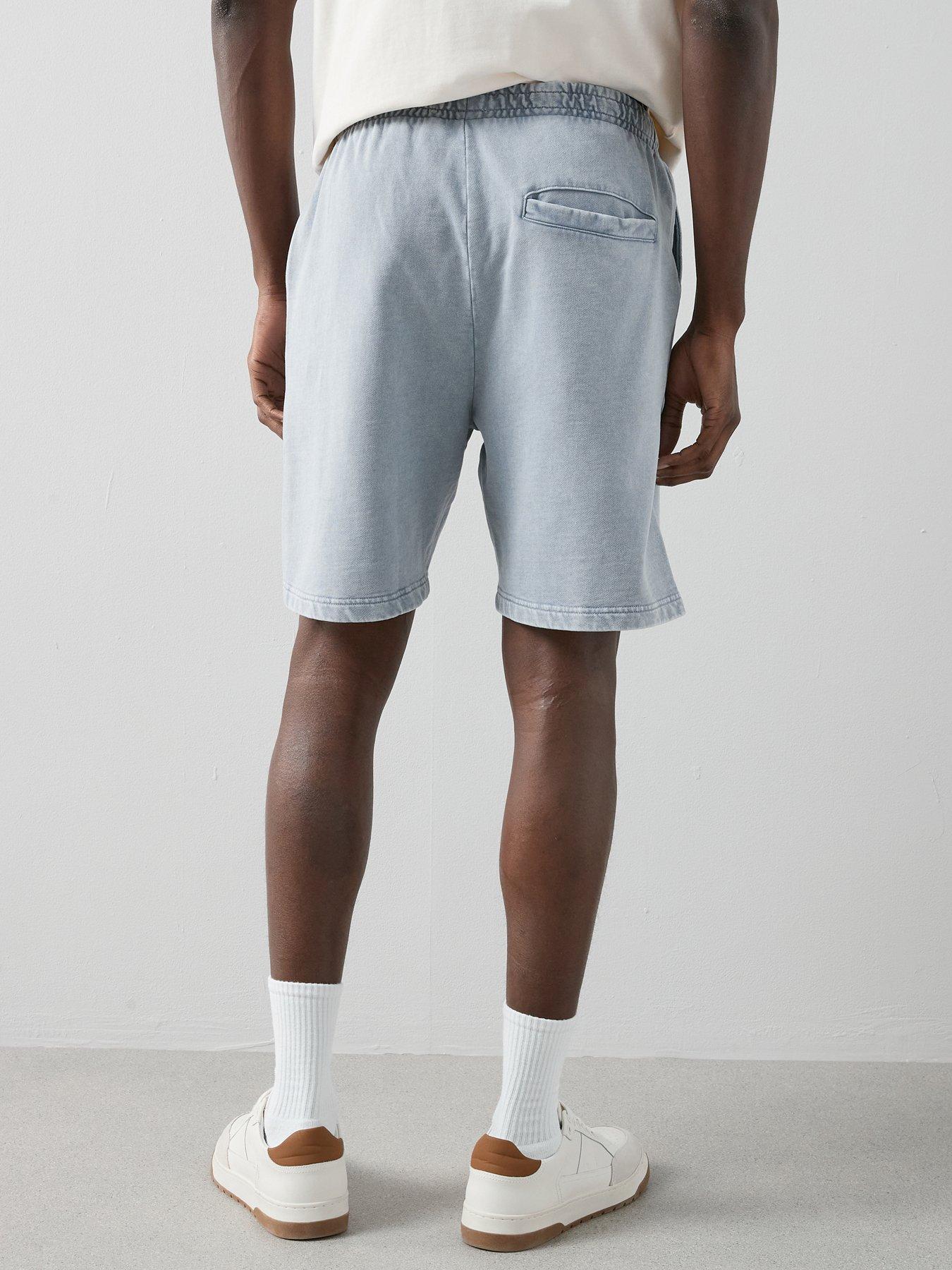the-very-collection-pure-cotton-washed-jogger-short-bluestillFront
