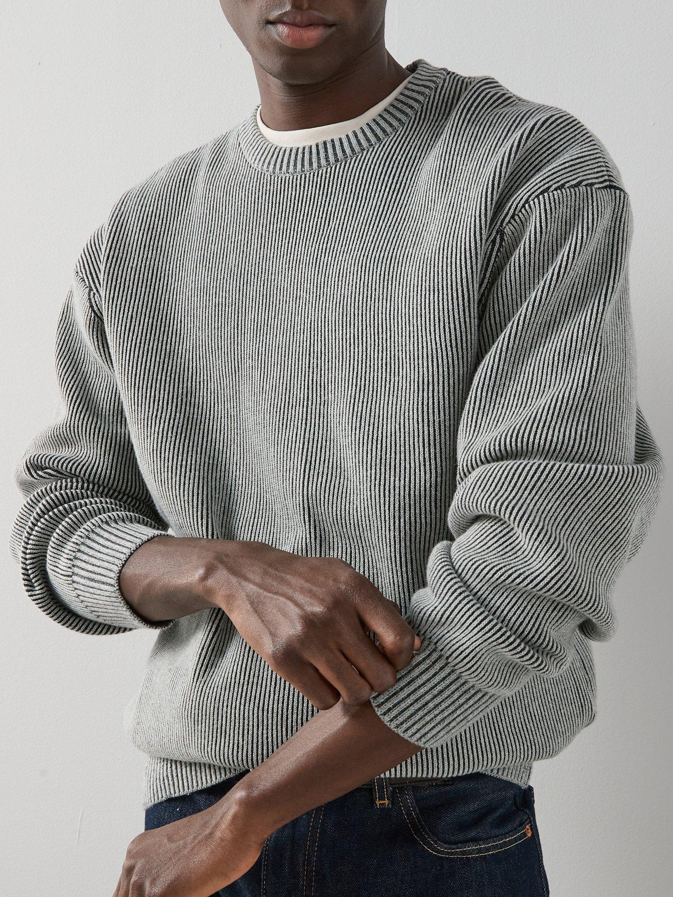 the-very-collection-pure-cotton-washed-chunky-knitted-oversized-jumper-greyoutfit