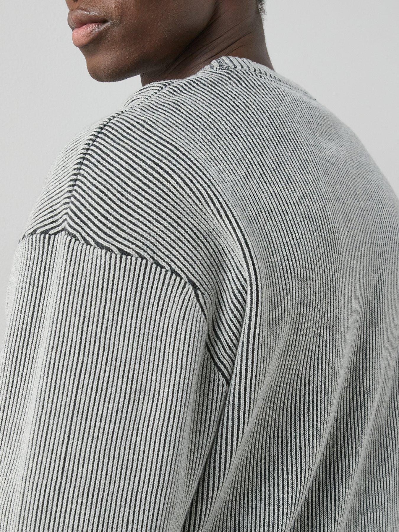 the-very-collection-pure-cotton-washed-chunky-knitted-oversized-jumper-greydetail