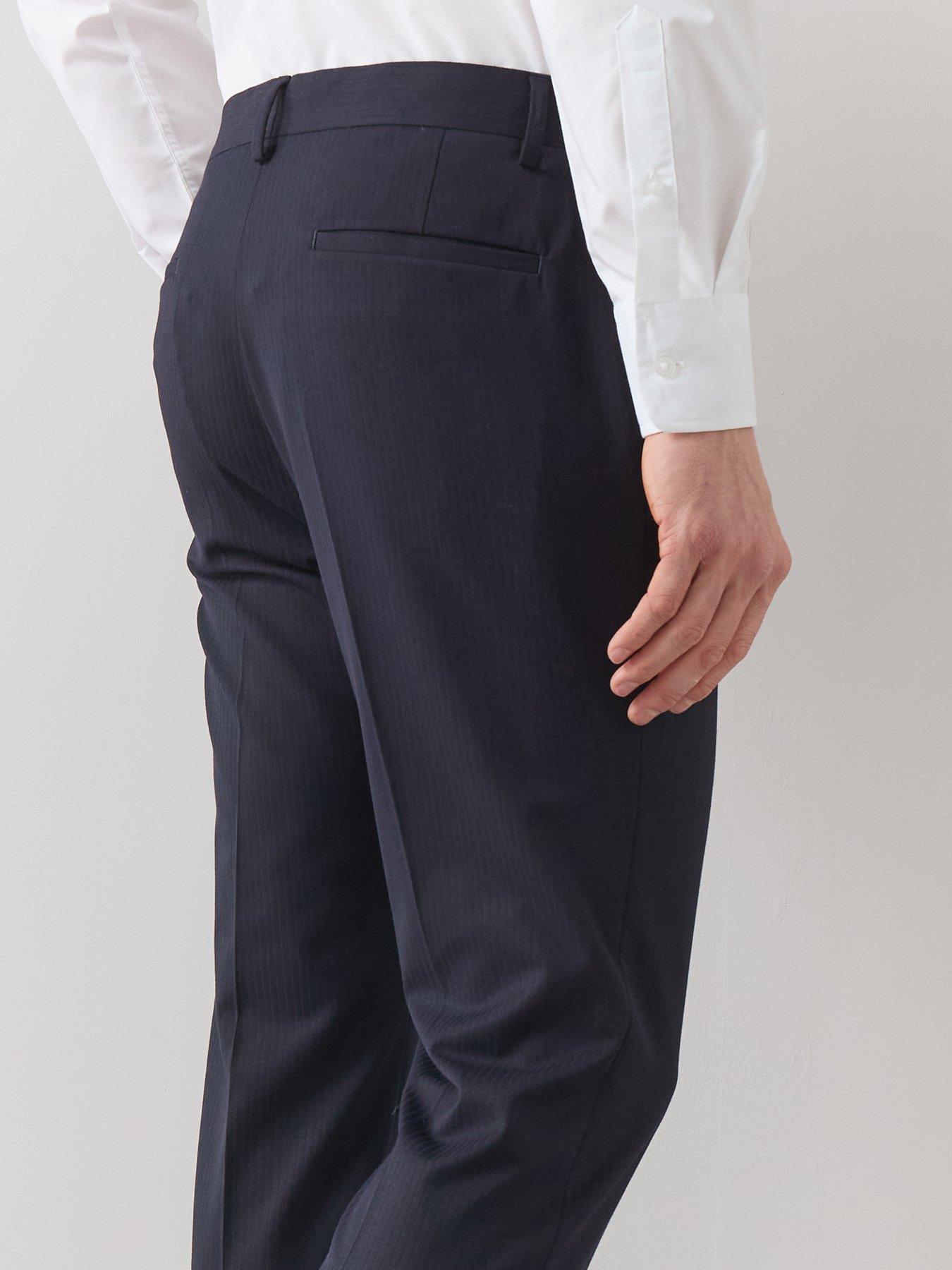 the-very-collection-jacquard-suit-trousers-navyoutfit