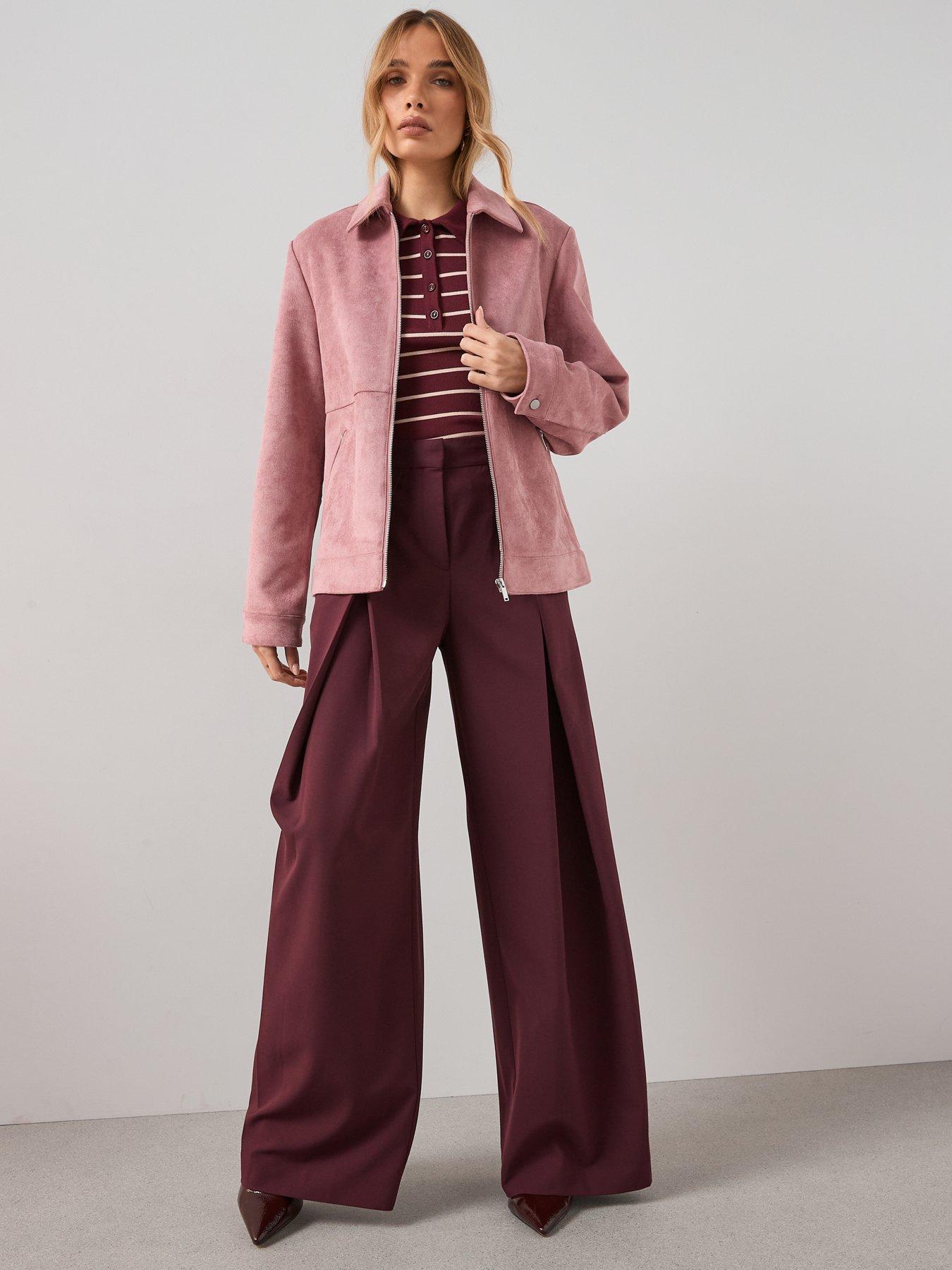 the-very-collection-suedette-harrington-jacket-pinkback