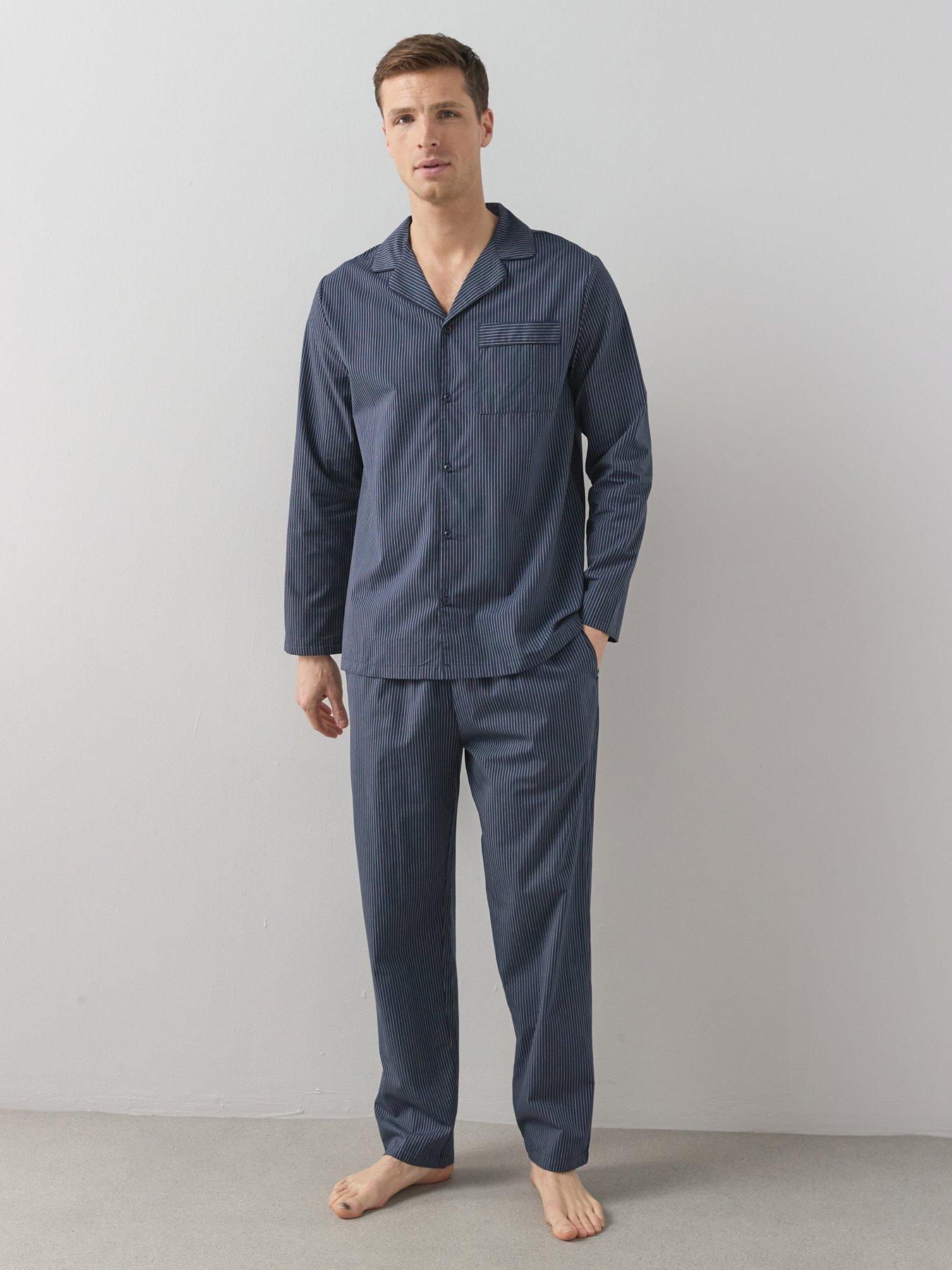 the-very-collection-pure-cotton-striped-revere-set-navy