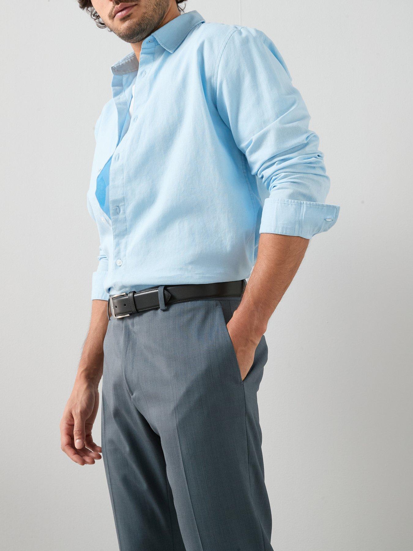 the-very-collection-regular-fit-wool-blend-suit-trousers-bluedetail
