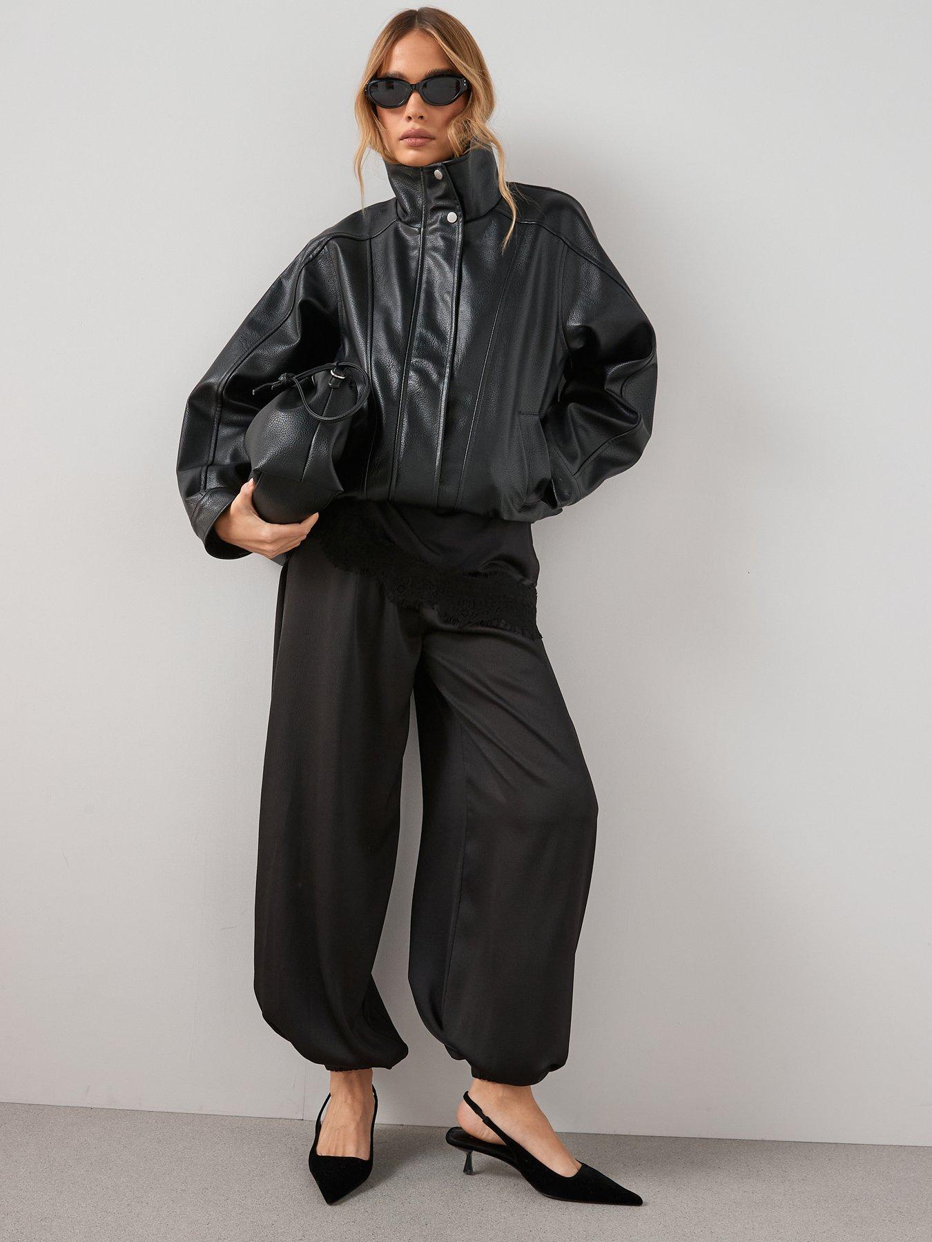 the-very-collection-funnel-neck-bomber-jacketnbsp-black
