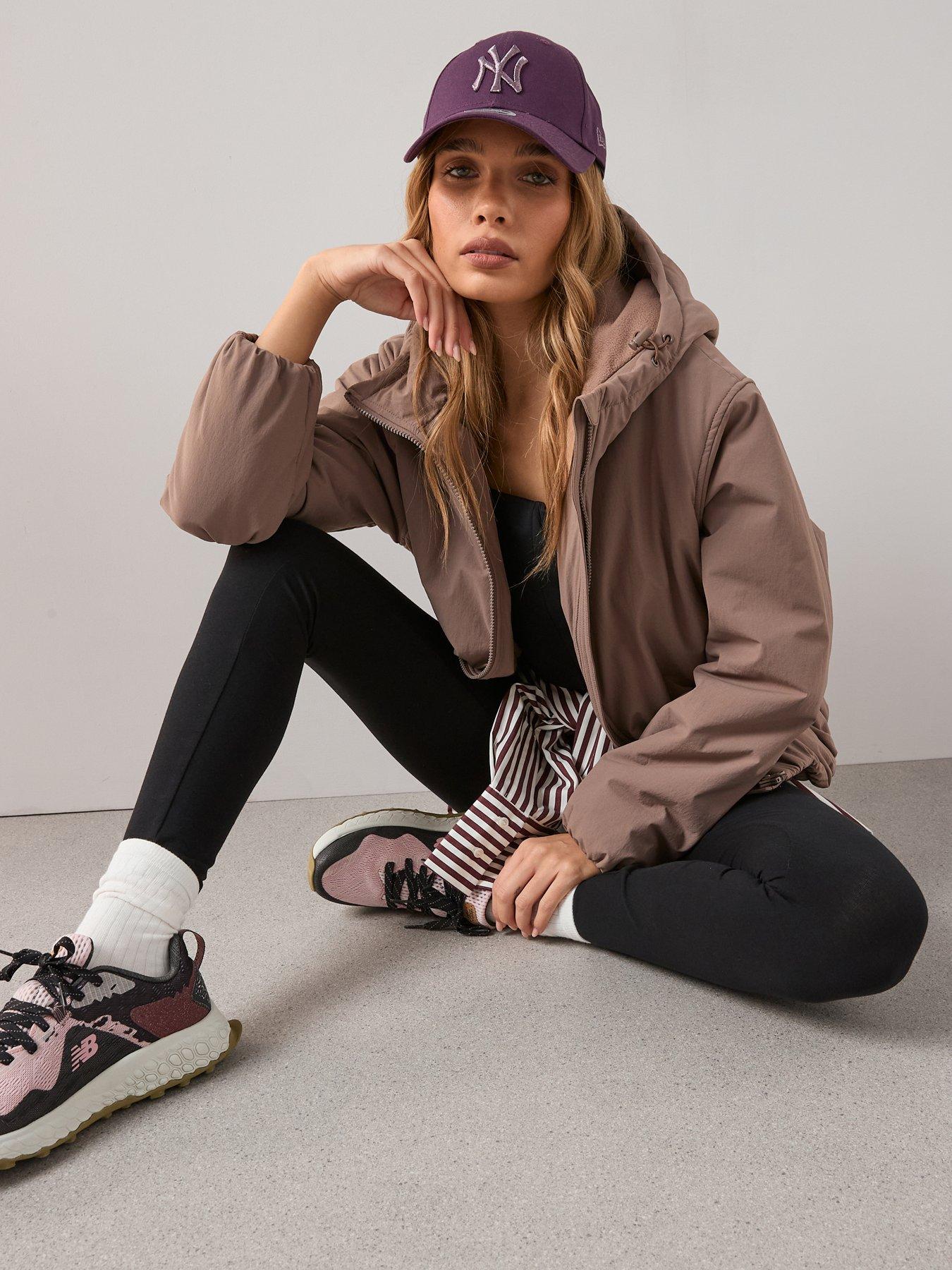 The Very Collection Fleece Lined Hooded Jacket - Beige
