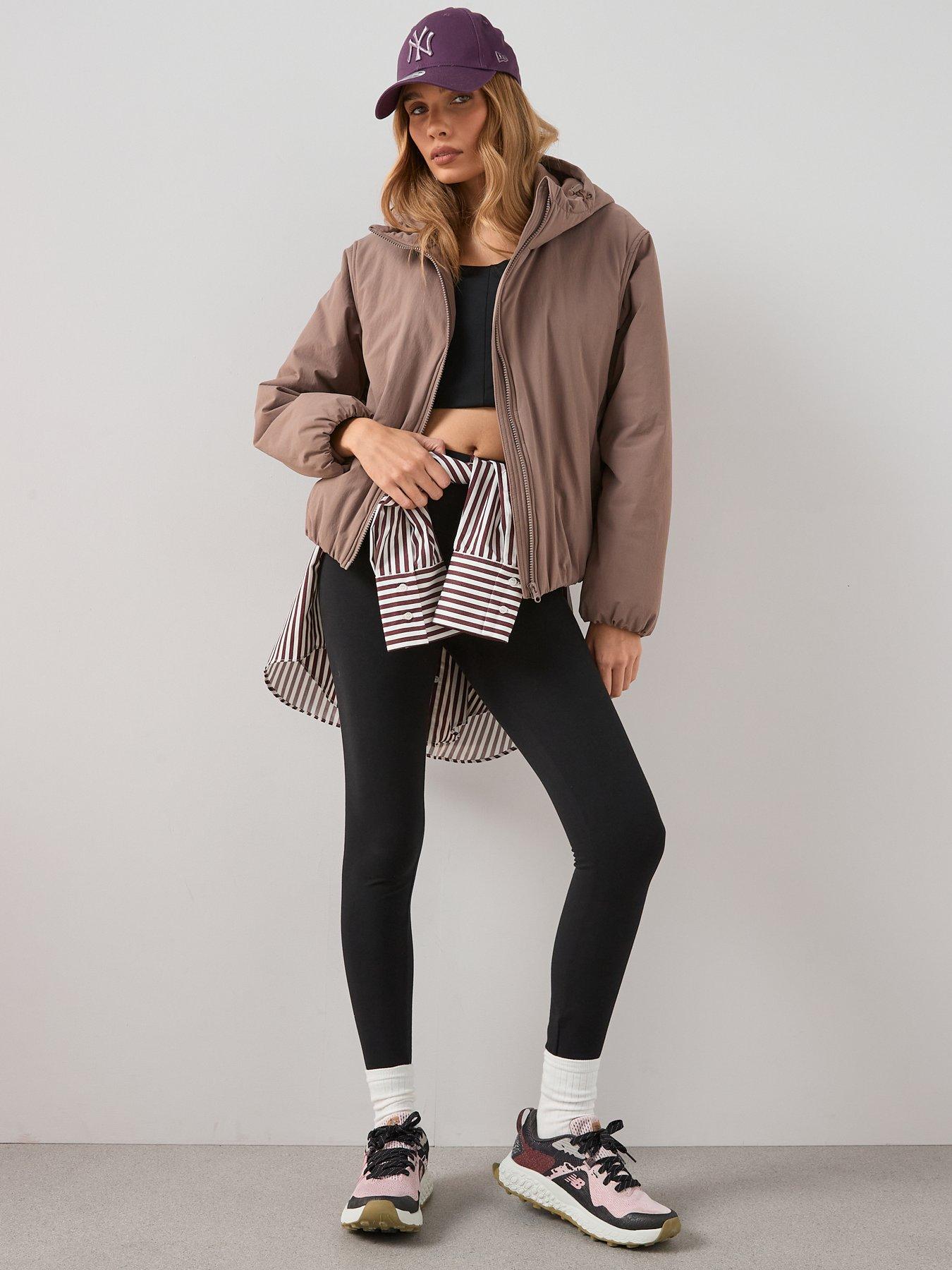 Image 3 of 6 of The Very Collection Fleece Lined Hooded Jacket